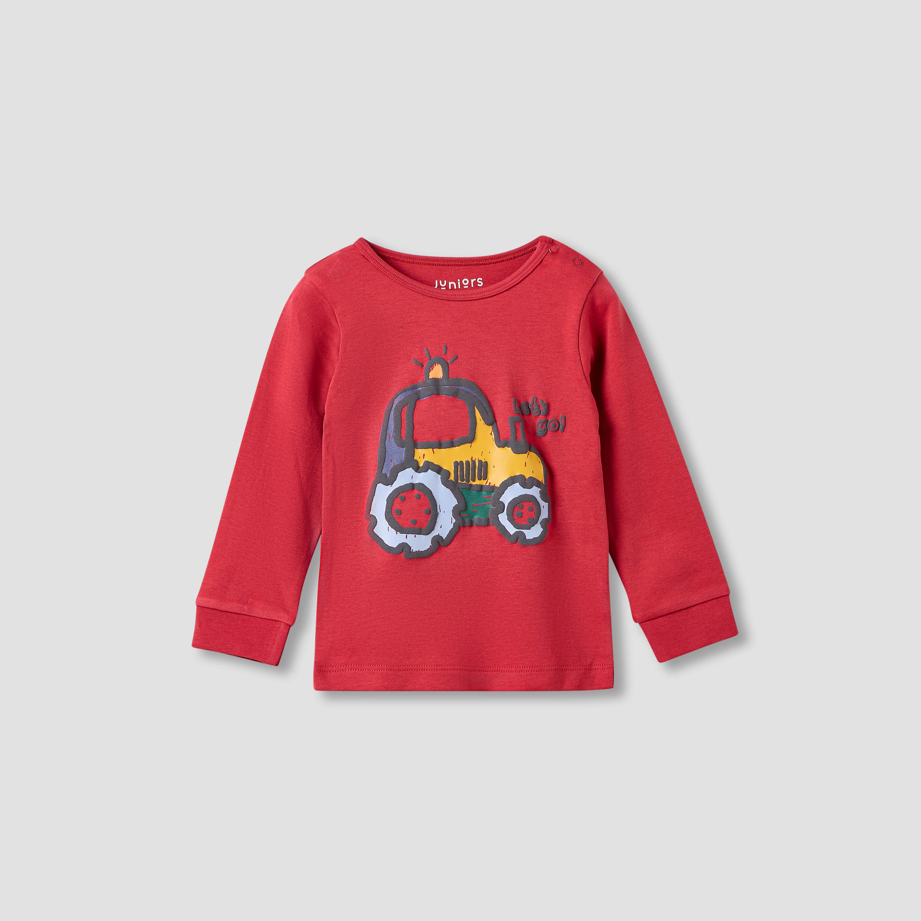 Juniors Vehicle Print T-shirt and Pyjamas - Set of 2-baby-boys-clothing-nightwear-pyjamasets-image-2