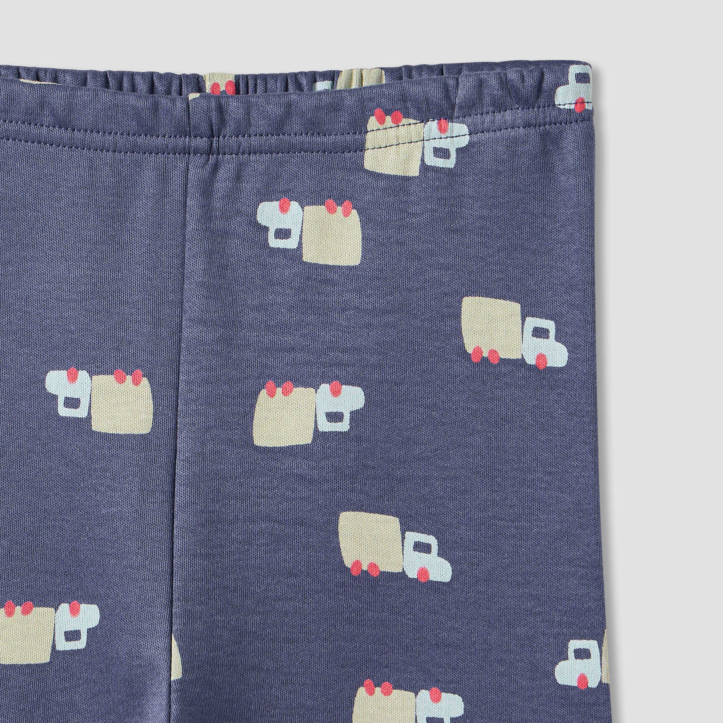 Juniors Vehicle Print T-shirt and Pyjamas - Set of 2-baby-boys-clothing-nightwear-pyjamasets-image-9