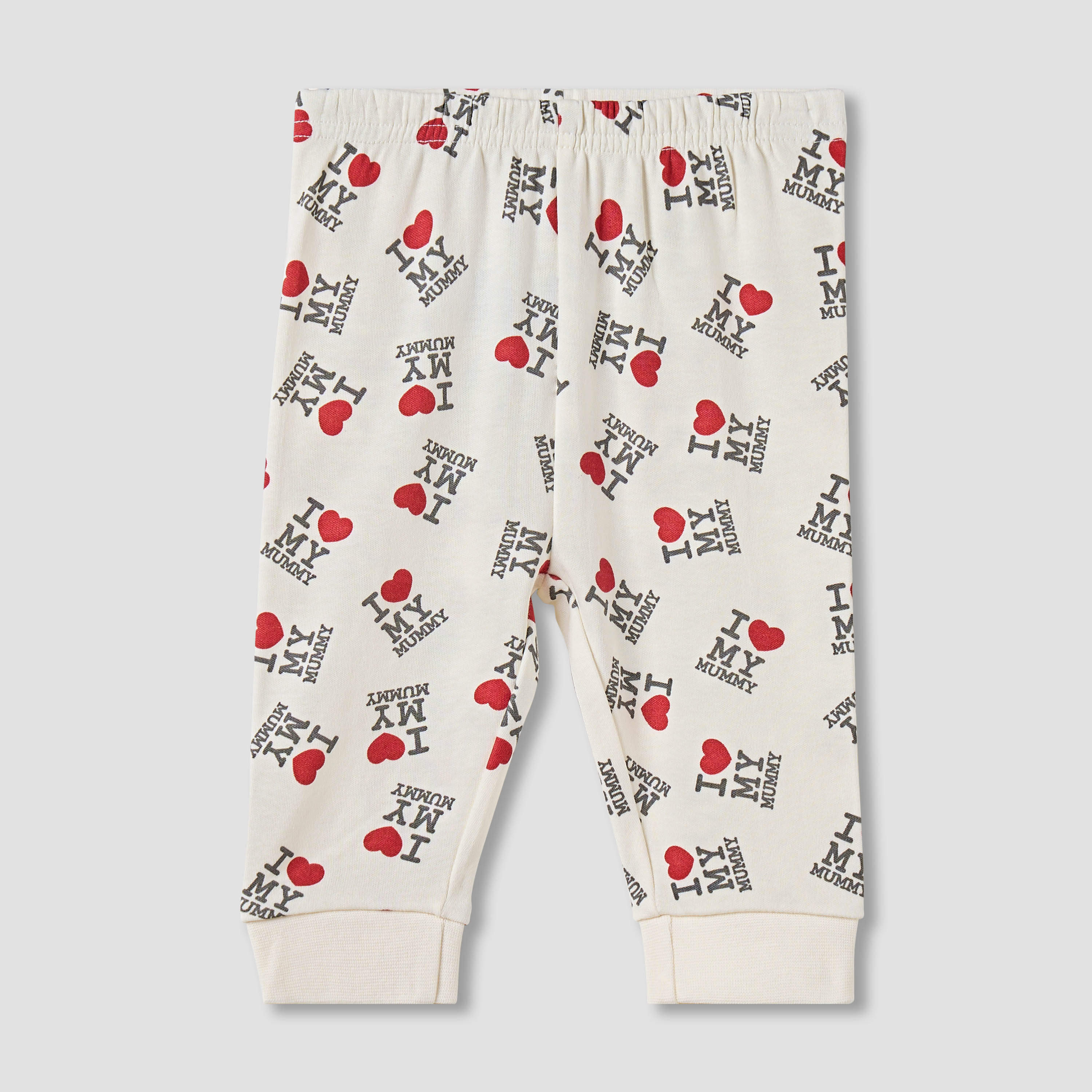 Juniors Printed T-shirt and Pyjama - Set of 2-baby-girls-clothing-nightwear-pyjamasets-image-5