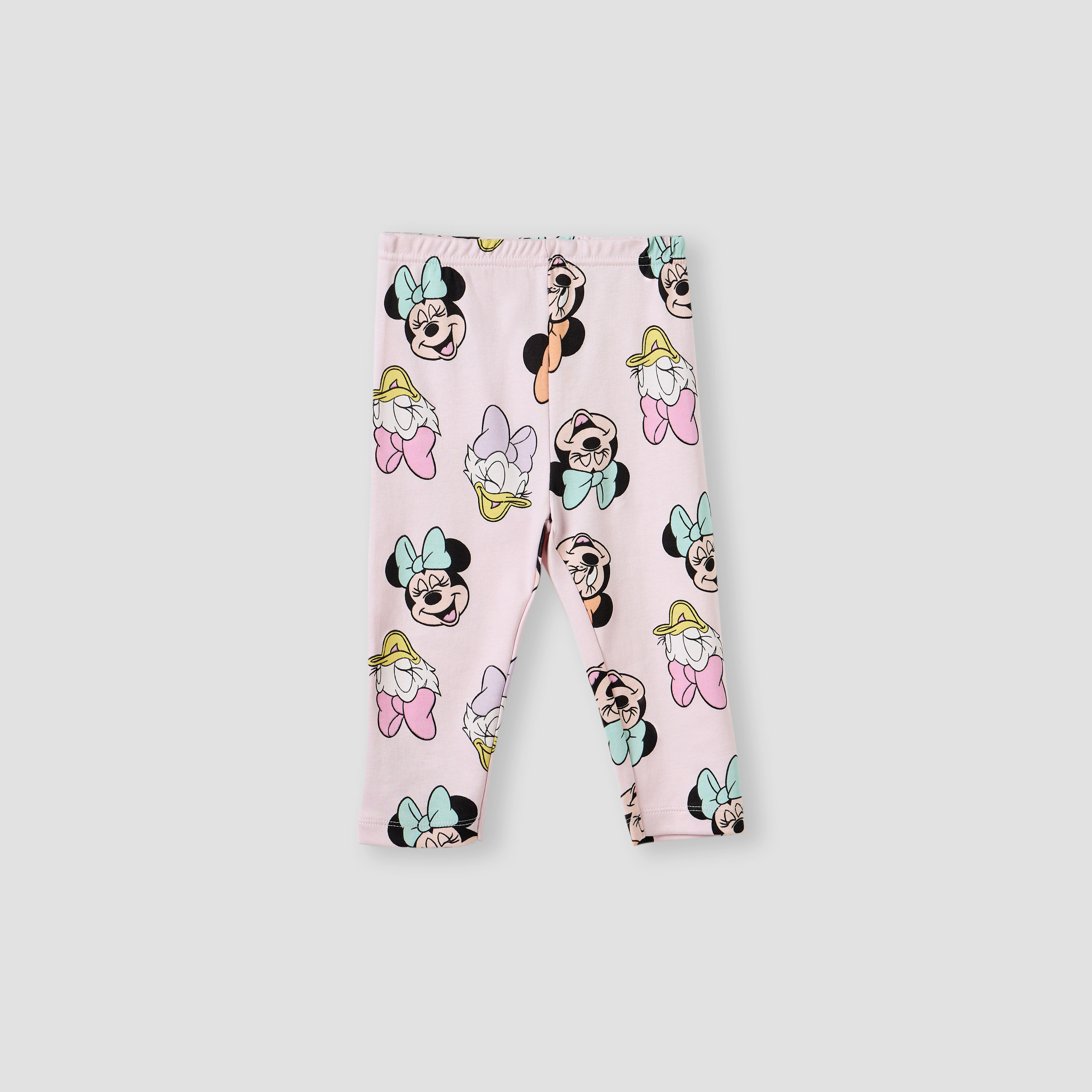 Disney Minnie Mouse and Daisy Duck Print Shirt and Pyjama Set-baby-girls-clothing-nightwear-pyjamasets-image-3