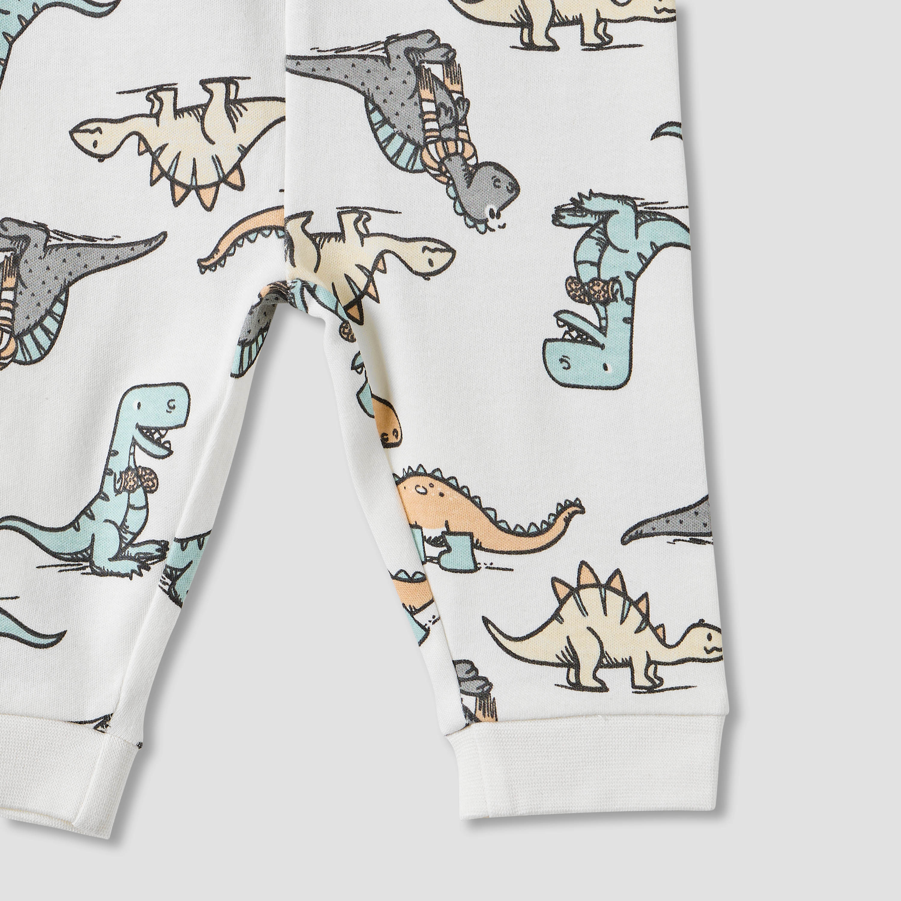 Juniors Dinosaur Print T-shirt and Pyjamas - Set of 2-baby-boys-clothing-nightwear-pyjamasets-image-10