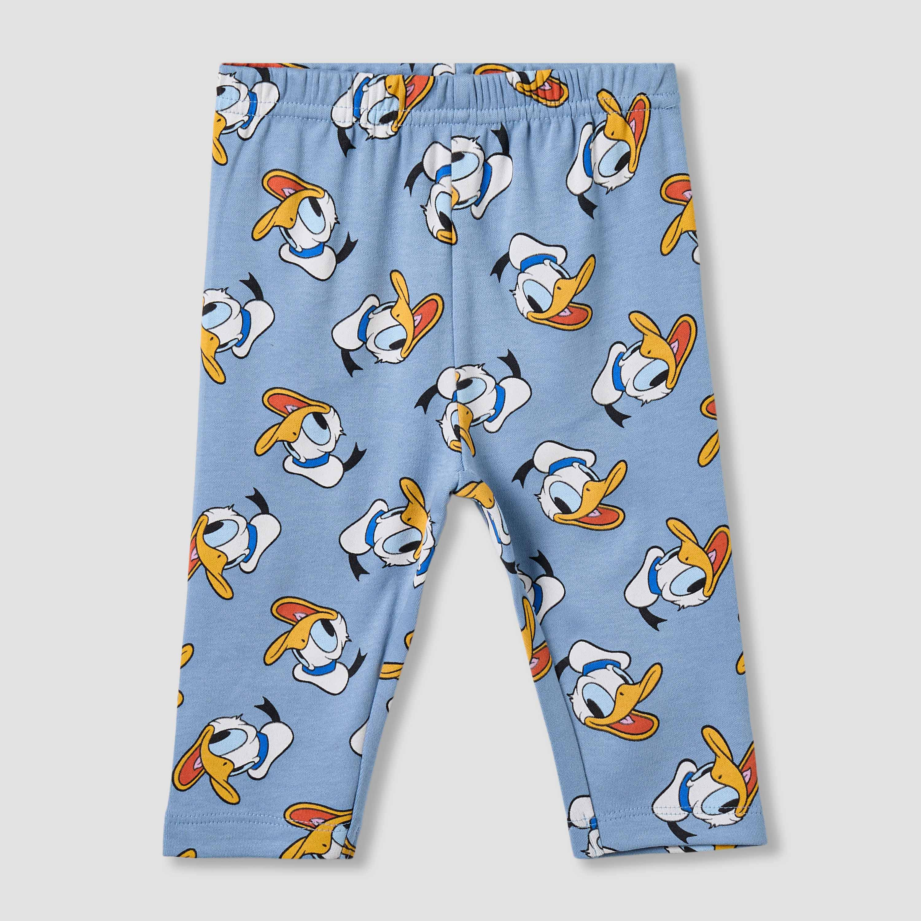 طقم بيجاما قطنية بياقة وأكمام طويلة بطبعات دونالد داك من ديزني-baby-boys-clothing-nightwear-pyjamasets-image-4