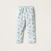 Juniors Dinosaur Print Short Sleeve T-shirt and Pyjama Set-Pyjama Sets-thumbnail-4