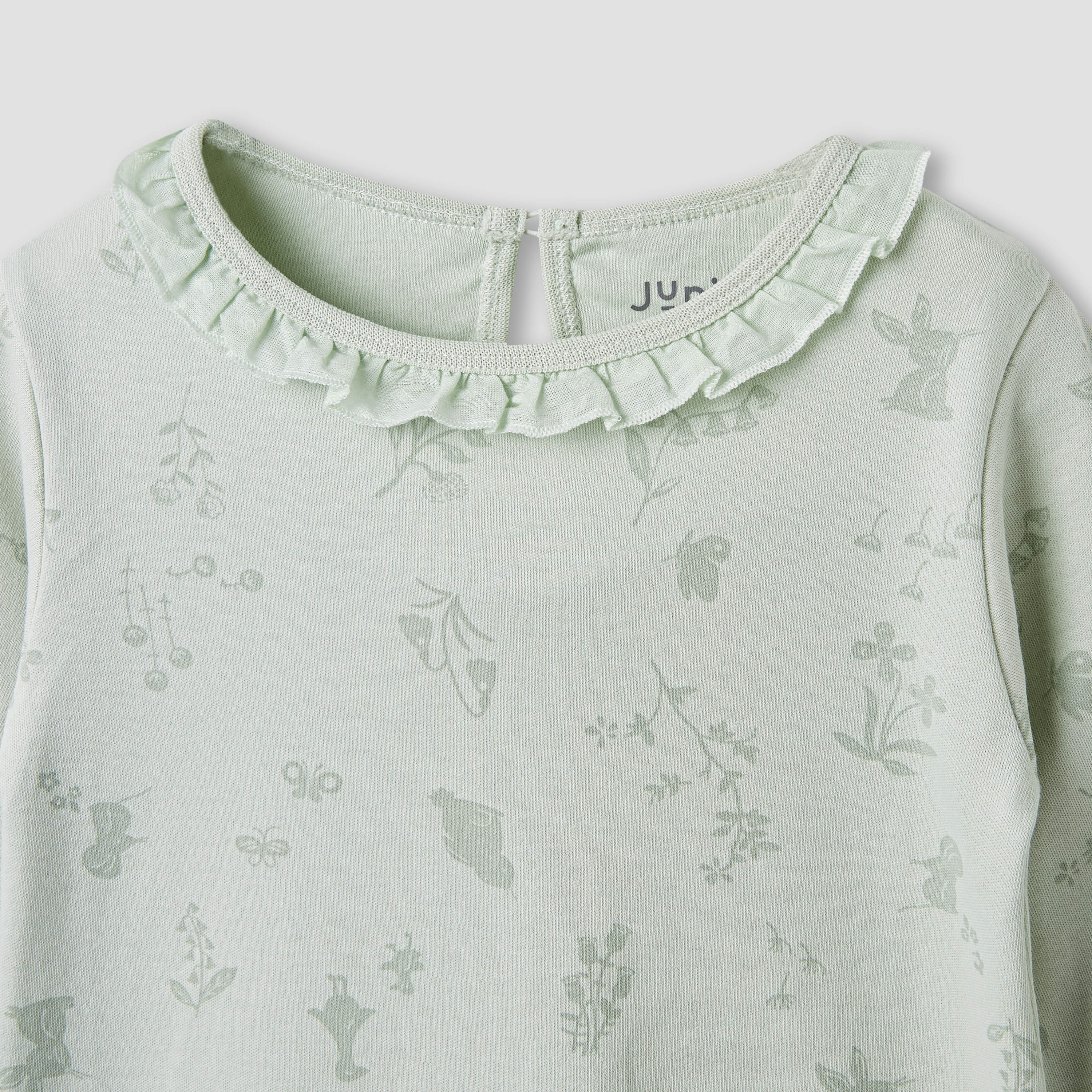 Juniors Floral Print T-shirt and Pyjamas - Set of 3-baby-girls-clothing-nightwear-pyjamasets-image-10