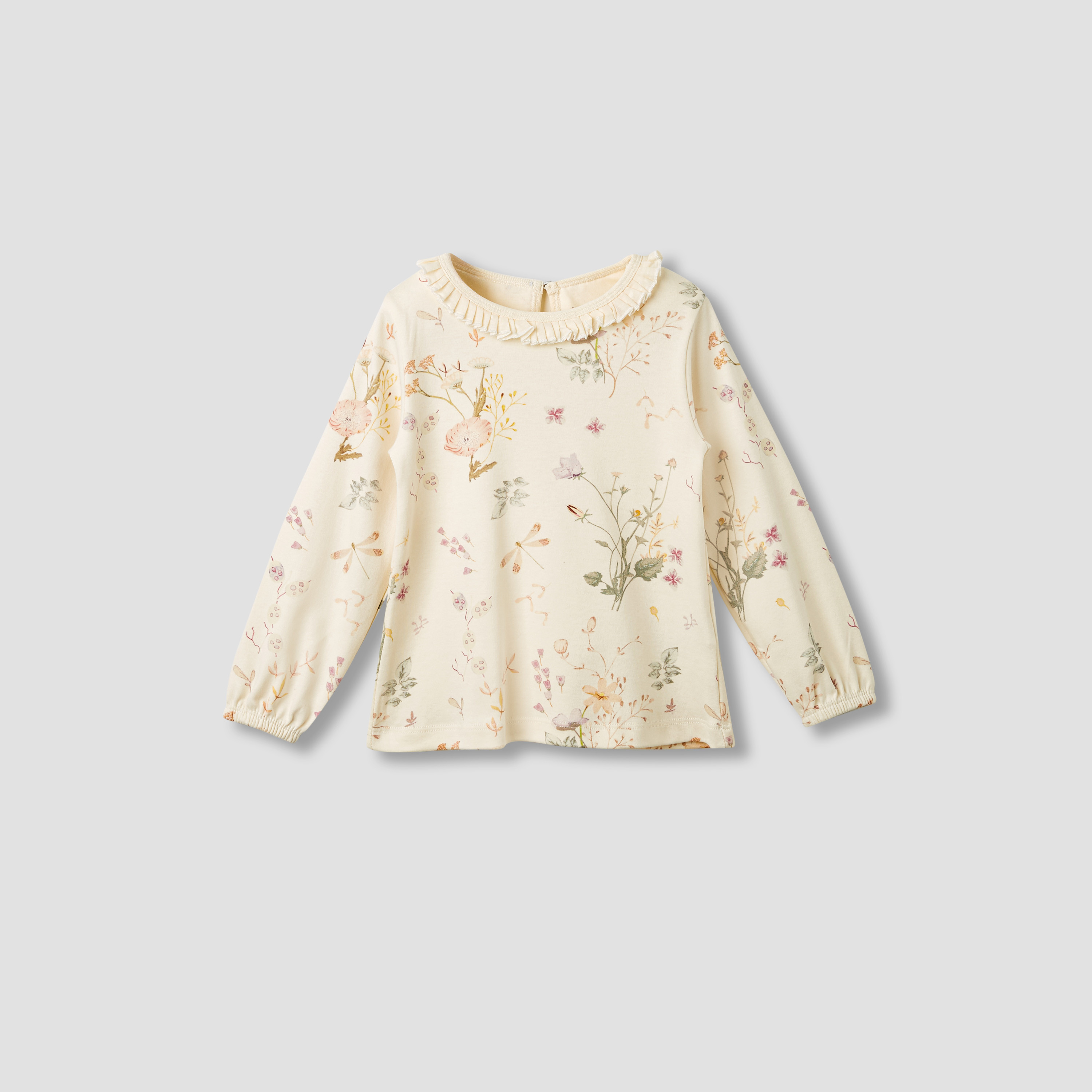 Juniors Floral Print T-shirt and Pyjamas - Set of 3-baby-girls-clothing-nightwear-pyjamasets-image-2