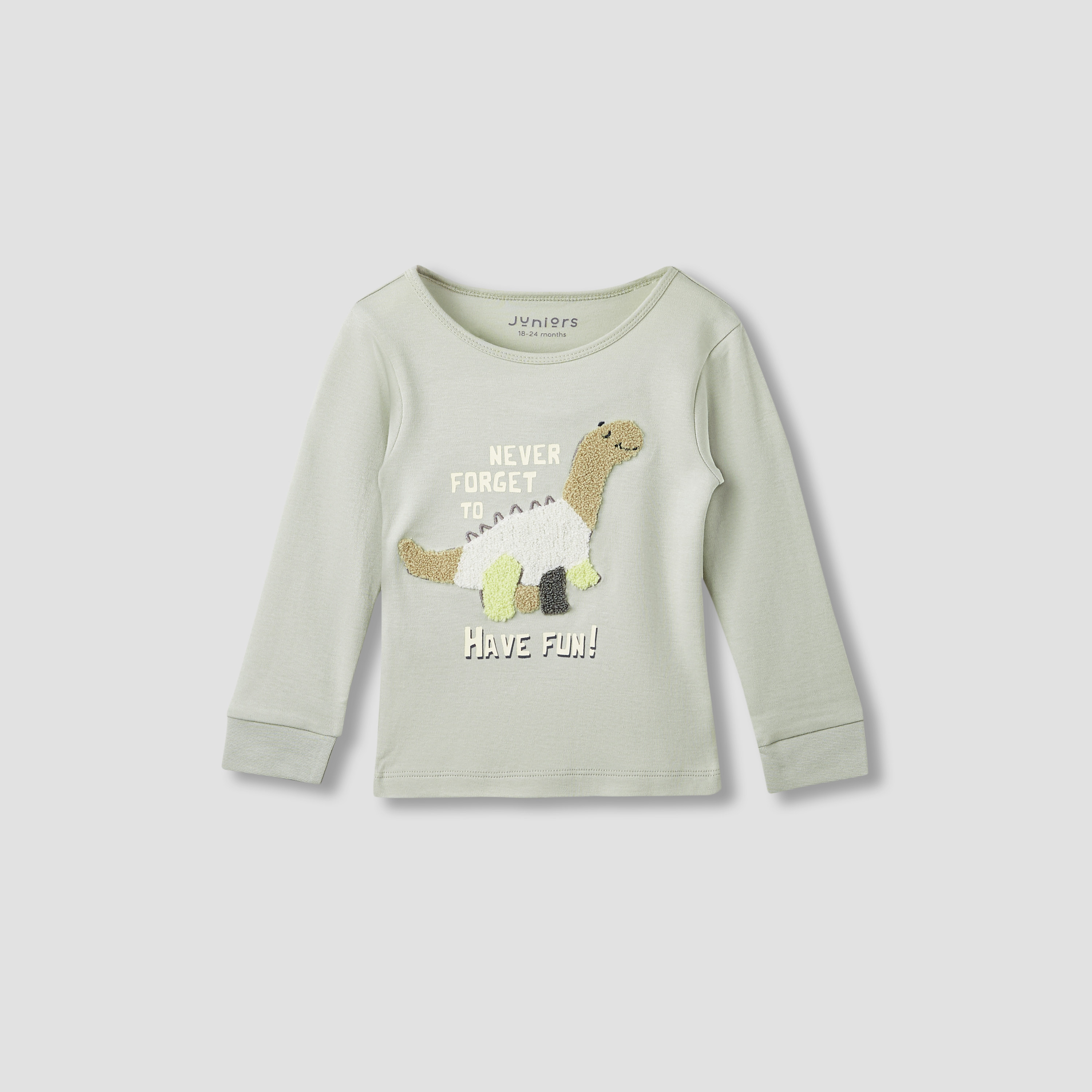 Juniors Dinosaur Print T-shirt and Pyjamas - Set of 3-baby-boys-clothing-nightwear-pyjamasets-image-6