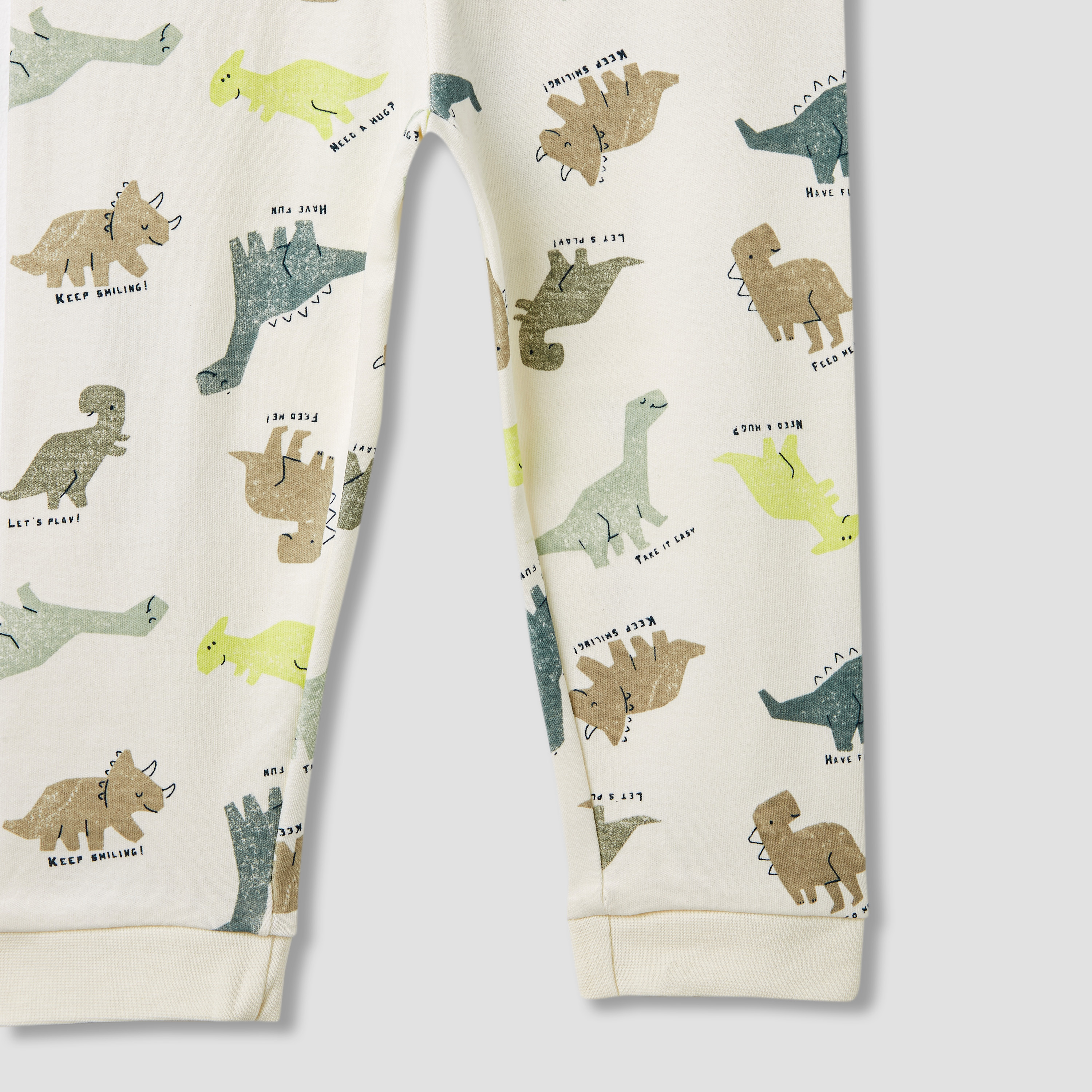 Juniors Dinosaur Print T-shirt and Pyjamas - Set of 3-baby-boys-clothing-nightwear-pyjamasets-image-8