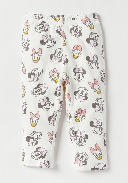 Disney All-Over Minnie and Daisy Print Long Sleeves Shirt and Pyjama Set-Pyjama Sets-image-2