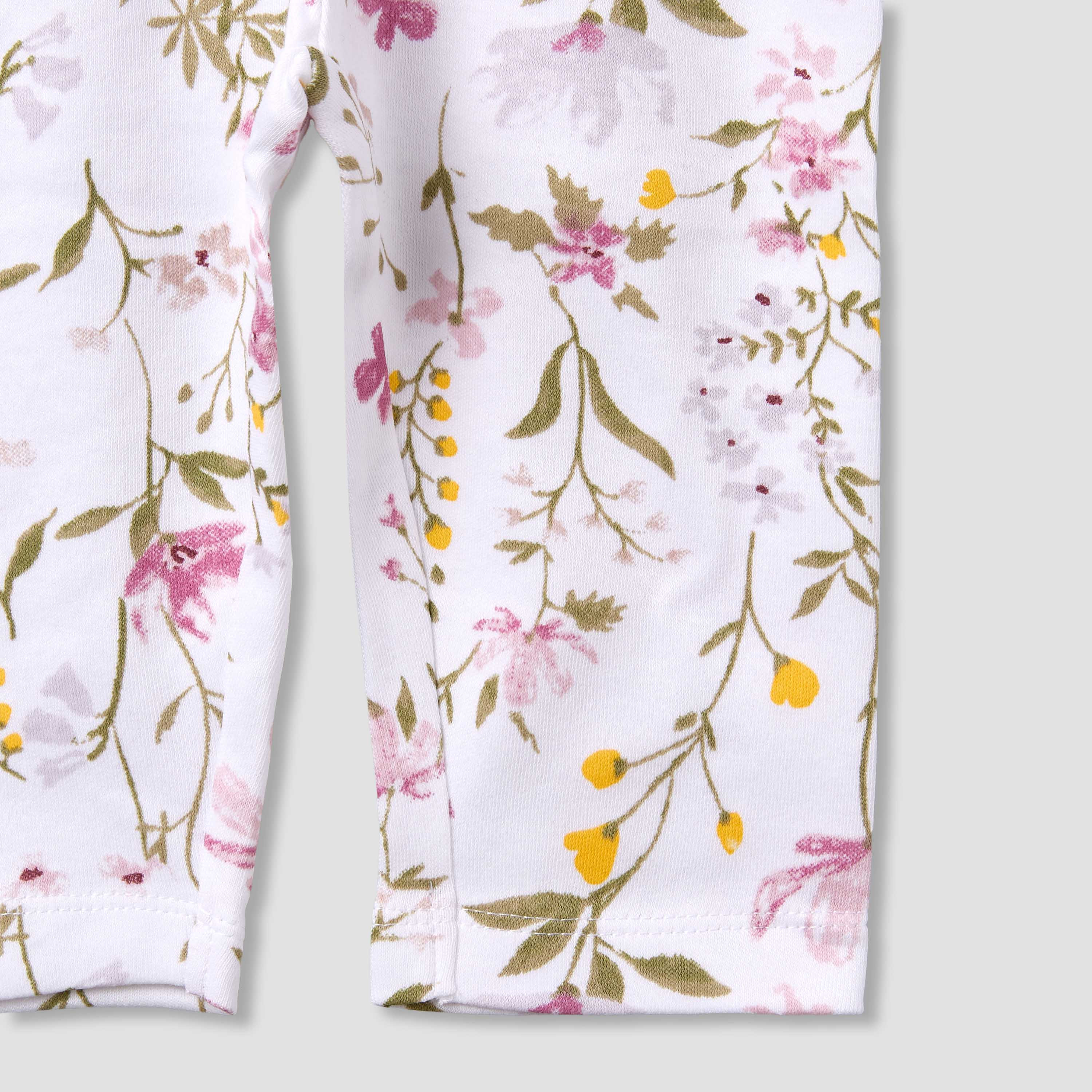 Pack of 3 Juniors Cotton Round Neck Long Sleeves Pyjama Set with Floral Print-baby-girls-clothing-nightwear-pyjamasets-image-13