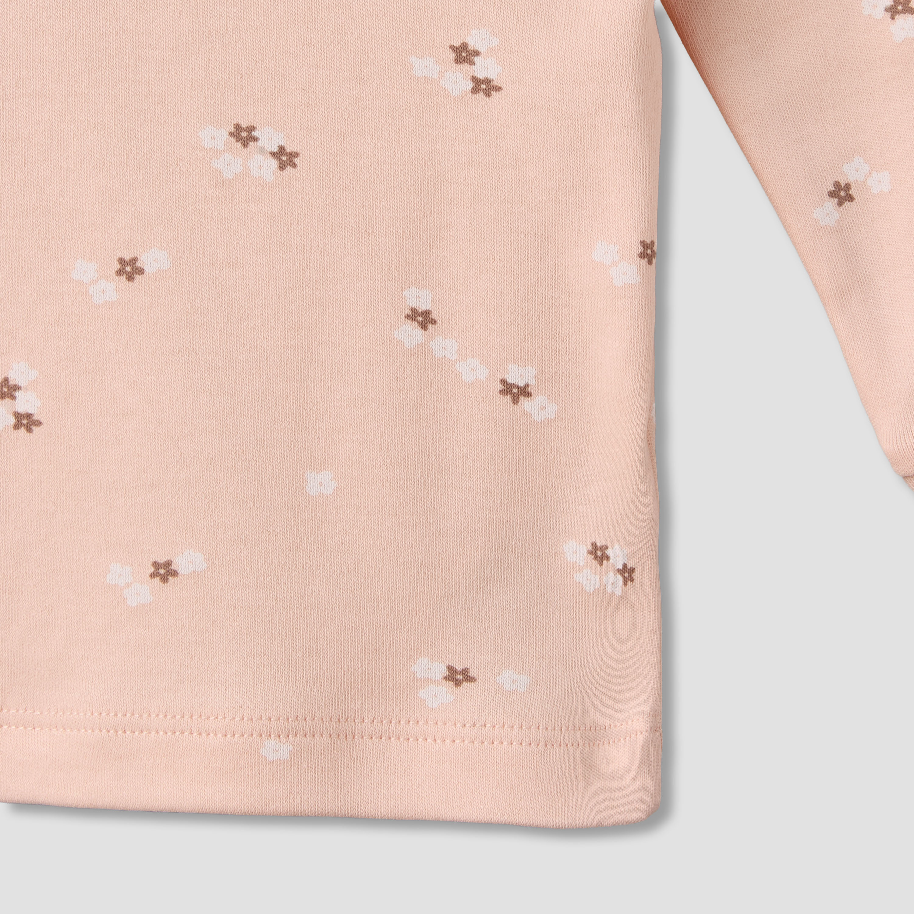 Pack of 3 Juniors Cotton Round Neck Long Sleeves Pyjama Set with Floral Print-baby-girls-clothing-nightwear-pyjamasets-image-16