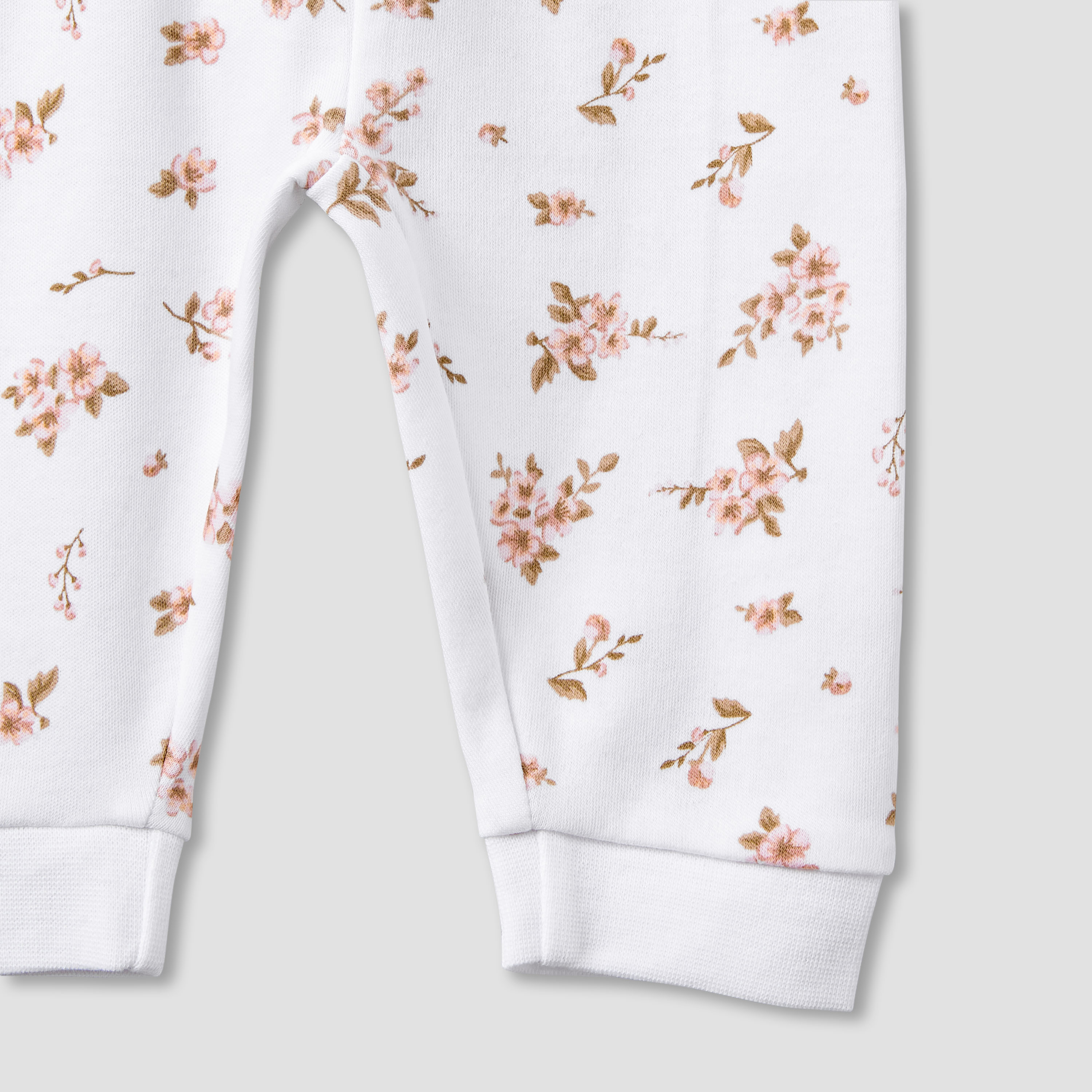 Pack of 3 Juniors Cotton Round Neck Long Sleeves Pyjama Set with Floral Print-baby-girls-clothing-nightwear-pyjamasets-image-13