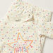 Juniors Polka Print Round Neck T-shirt and Full Length Pyjama Set-Pyjama Sets-thumbnail-3