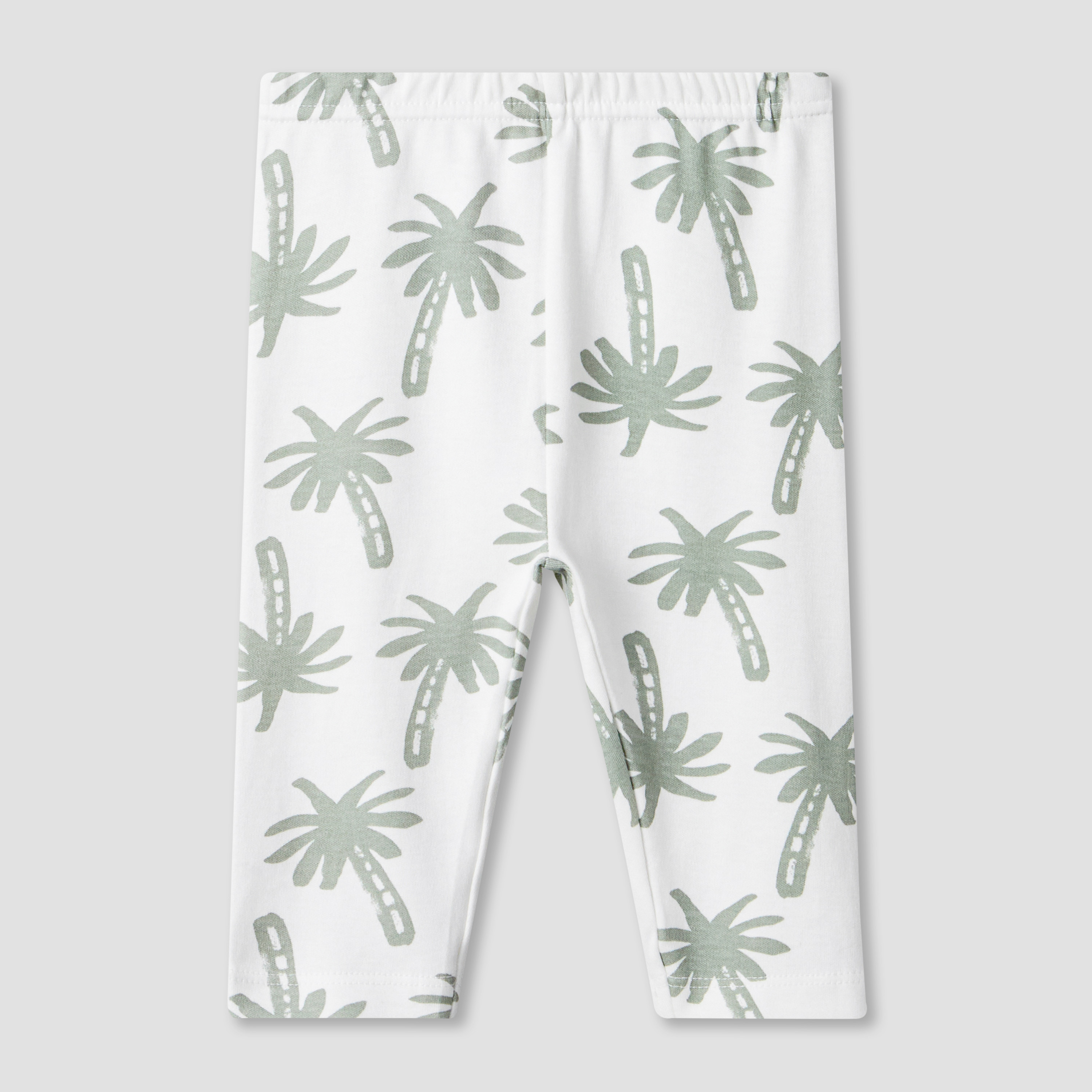 Juniors Cotton Round Neck Long Sleeves Pyjama Set with Palm Tree Print-baby-boys-clothing-nightwear-pyjamasets-image-4