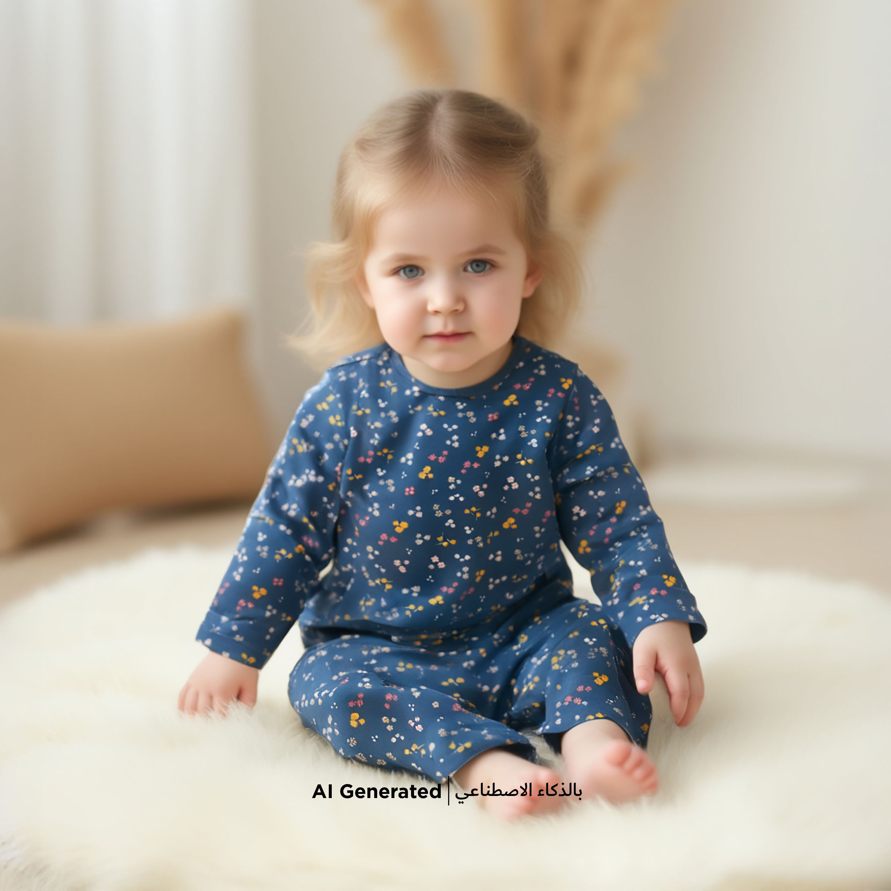 Juniors All-Over Floral Print T-shirt and Pyjama Set-baby-girls-clothing-nightwear-pyjamasets-image-1
