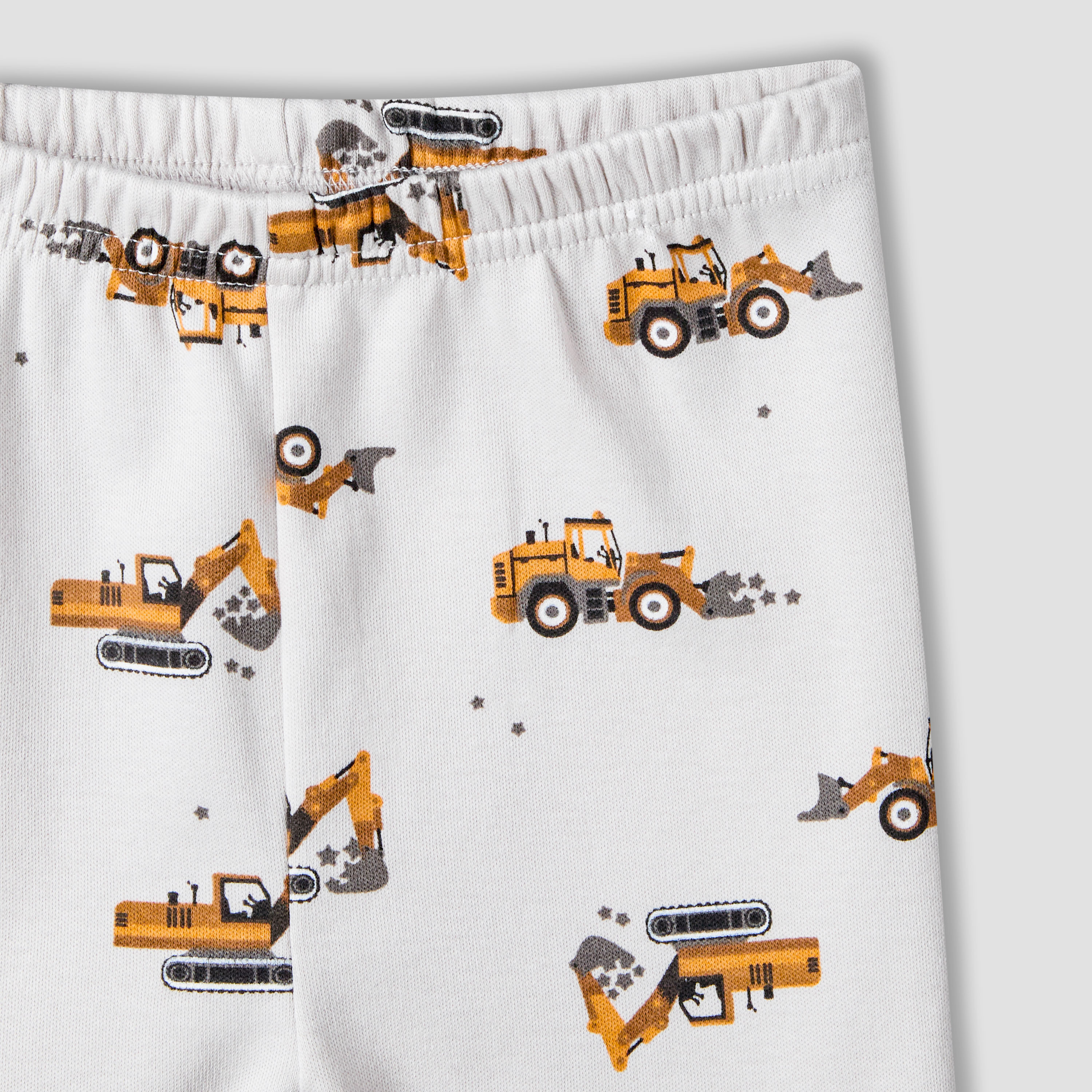 Juniors Cotton Crew Neck Short Sleeves Pyjama Set with Construction Print-baby-boys-clothing-nightwear-pyjamasets-image-7