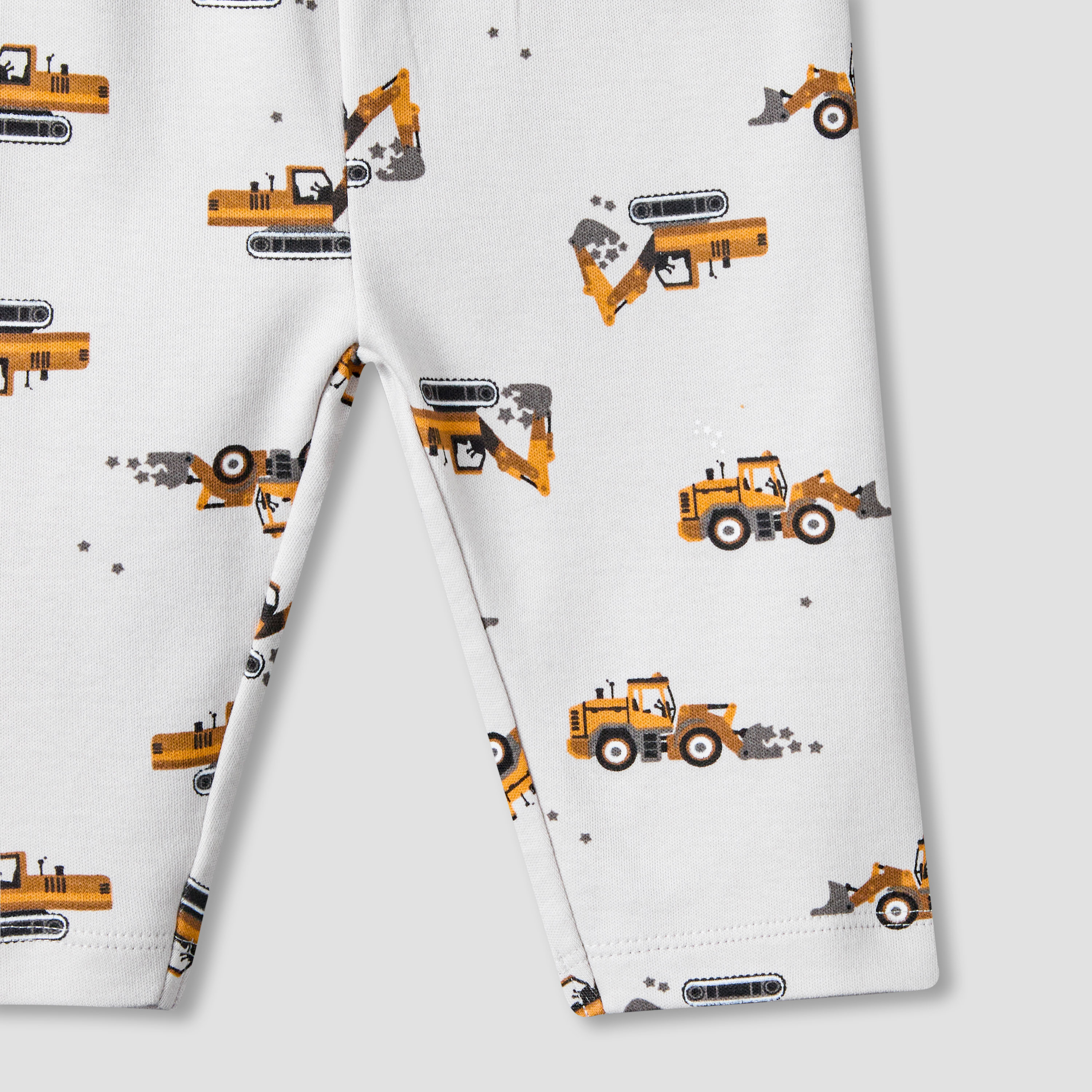 Juniors Cotton Crew Neck Short Sleeves Pyjama Set with Construction Print-baby-boys-clothing-nightwear-pyjamasets-image-8