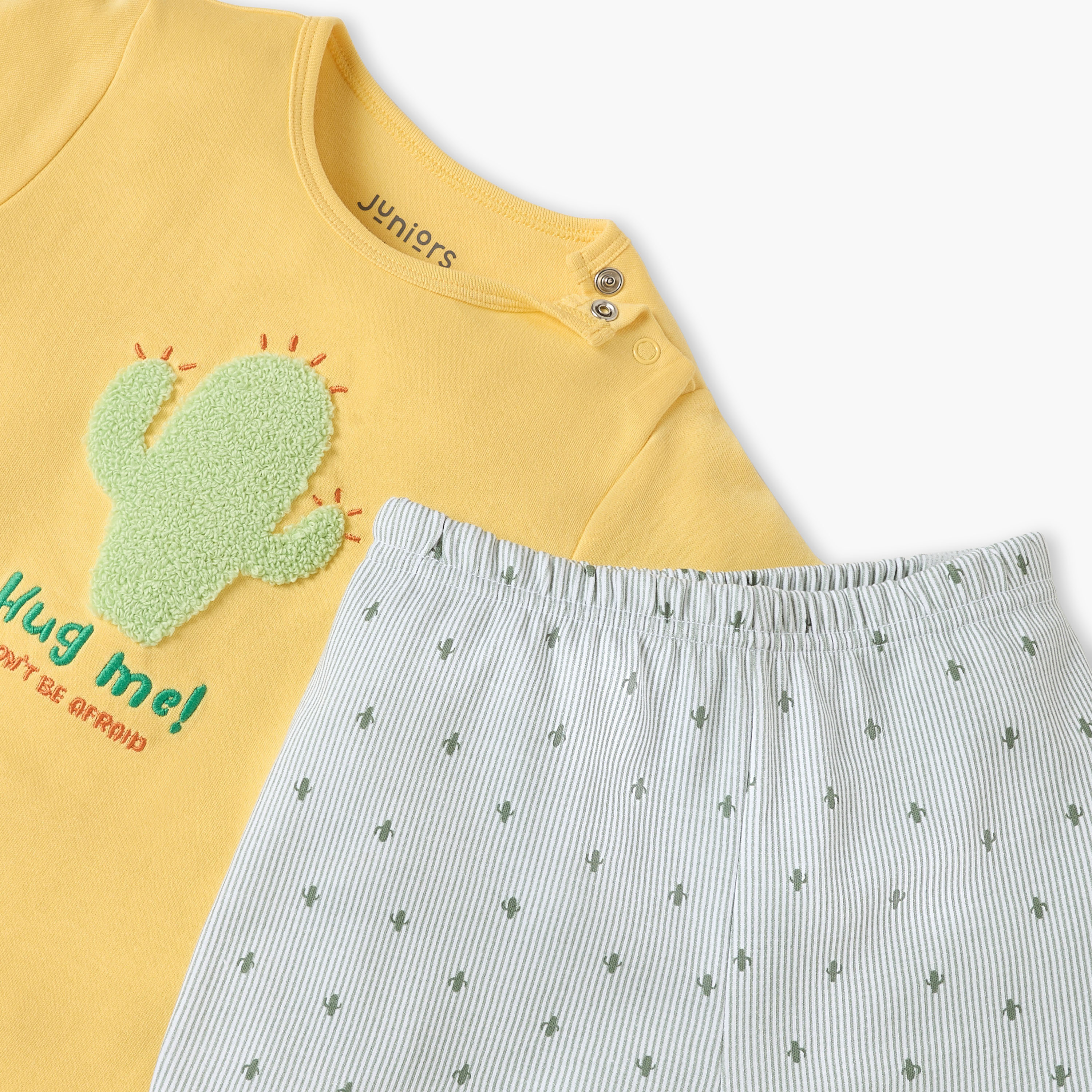 Juniors Printed T-shirt and Pyjama Set-baby-boys-clothing-nightwear-pyjamasets-image-4