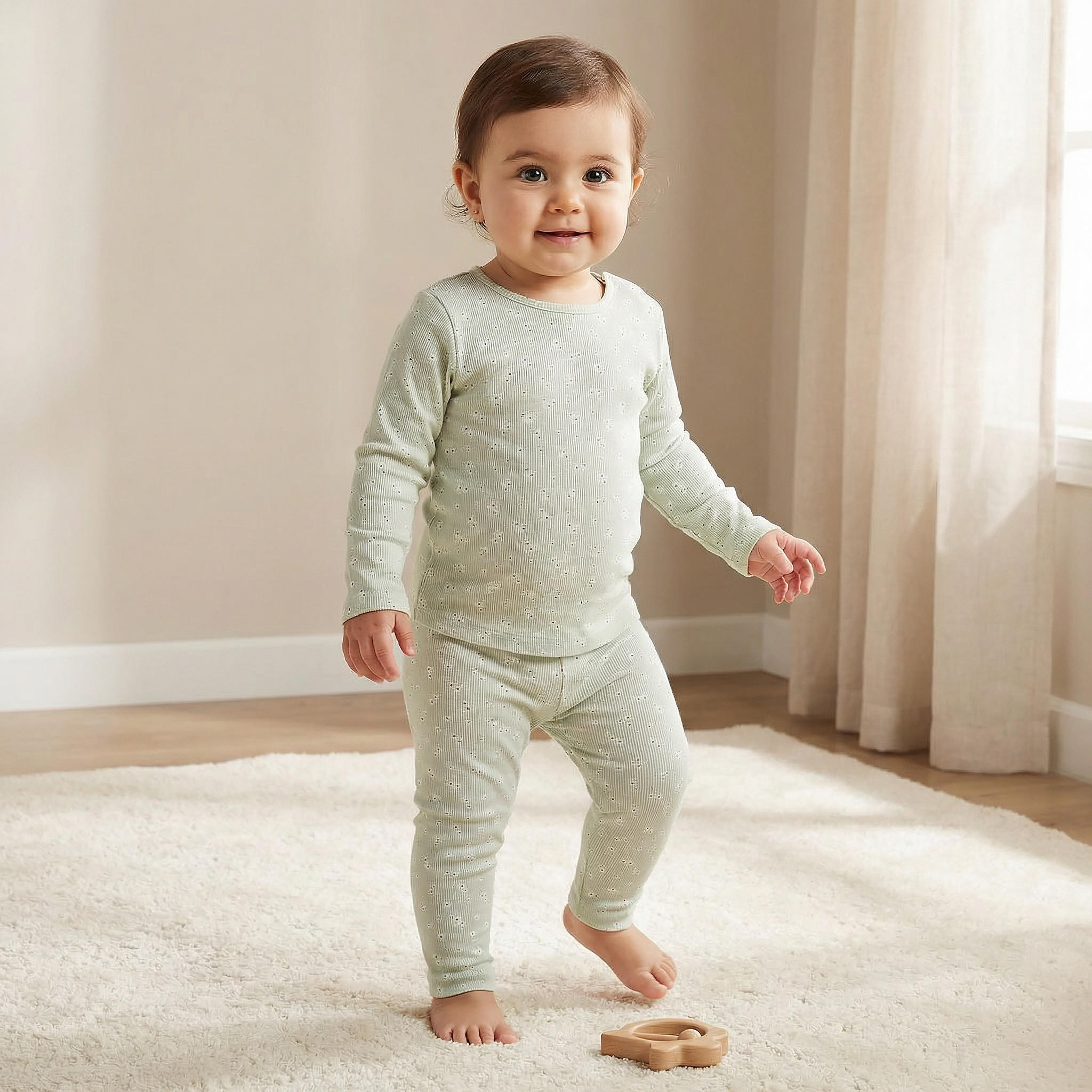 طقم بيجاما قطن بأكمام طويلة وطبعات زهرية من جونيورز-promo_babyshop_Buy3for79_UAE130126-image-1