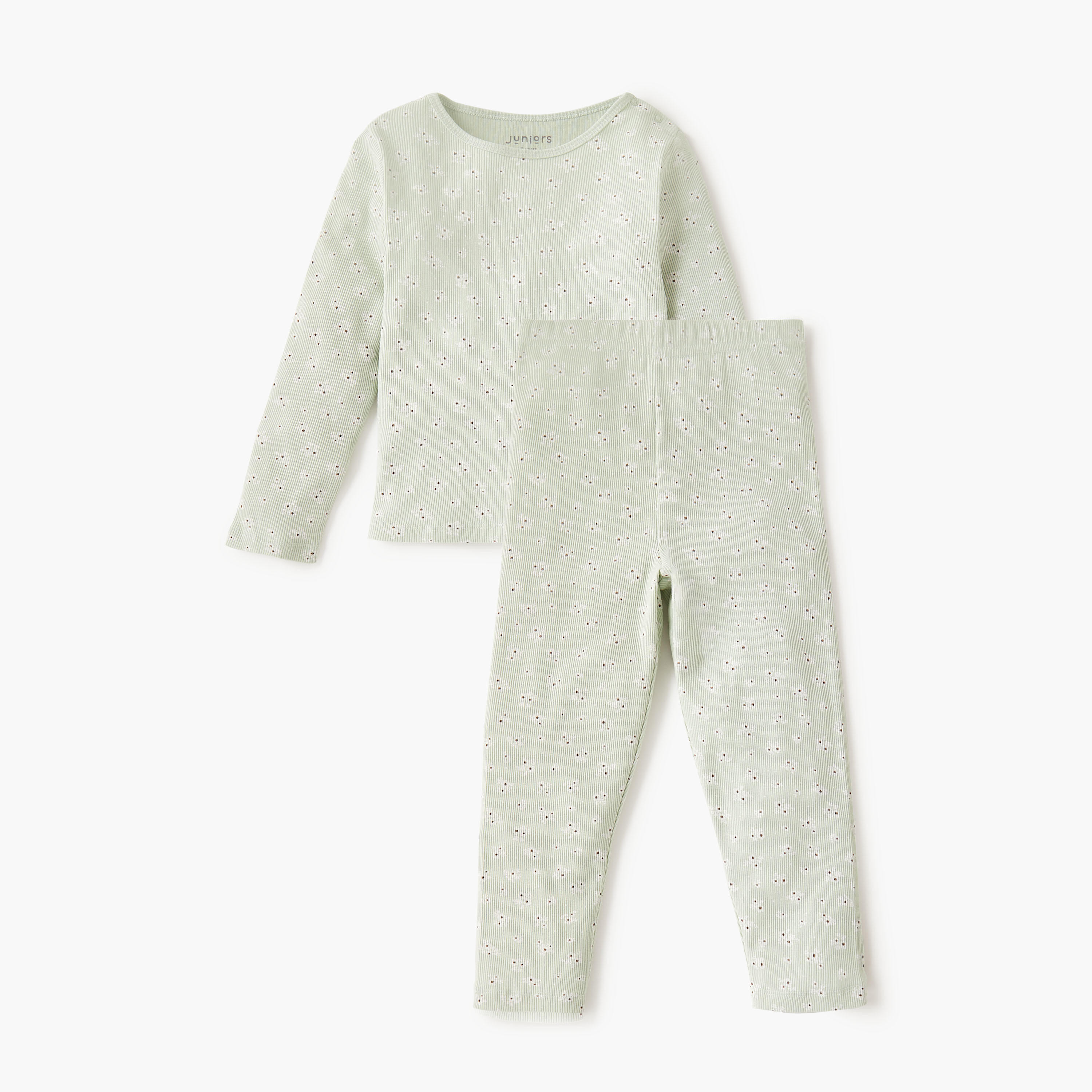 طقم بيجاما قطن بأكمام طويلة وطبعات زهرية من جونيورز-promo_babyshop_Buy3for79_UAE130126-image-2