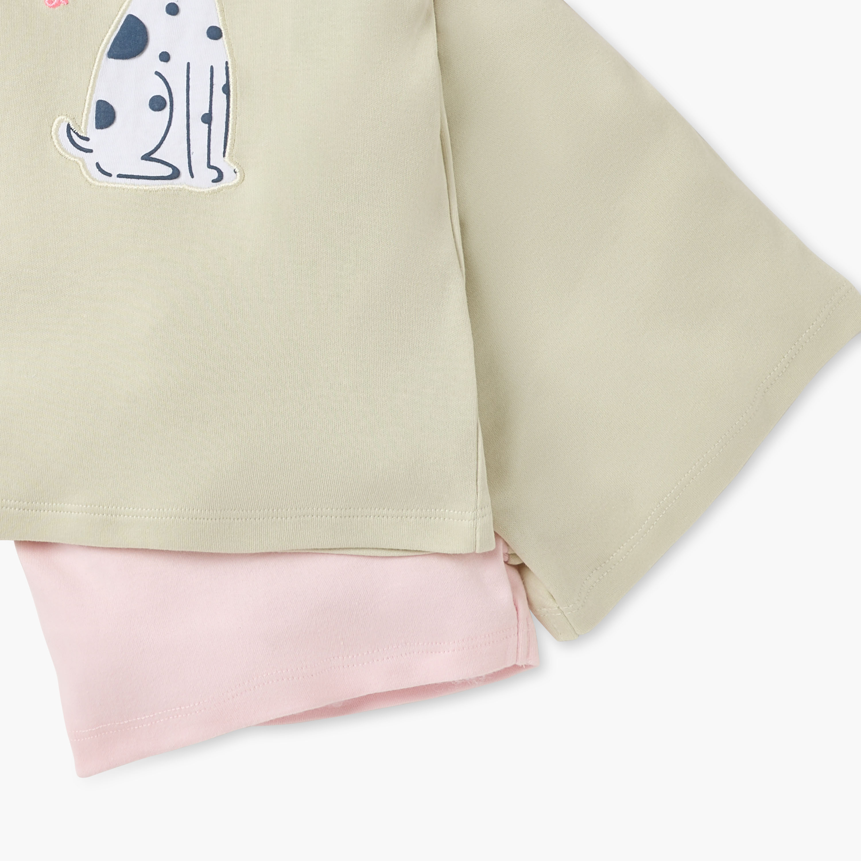 Juniors Graphic Print T-shirt and Shorts Set-baby-boys-clothing-nightwear-pyjamasets-image-5