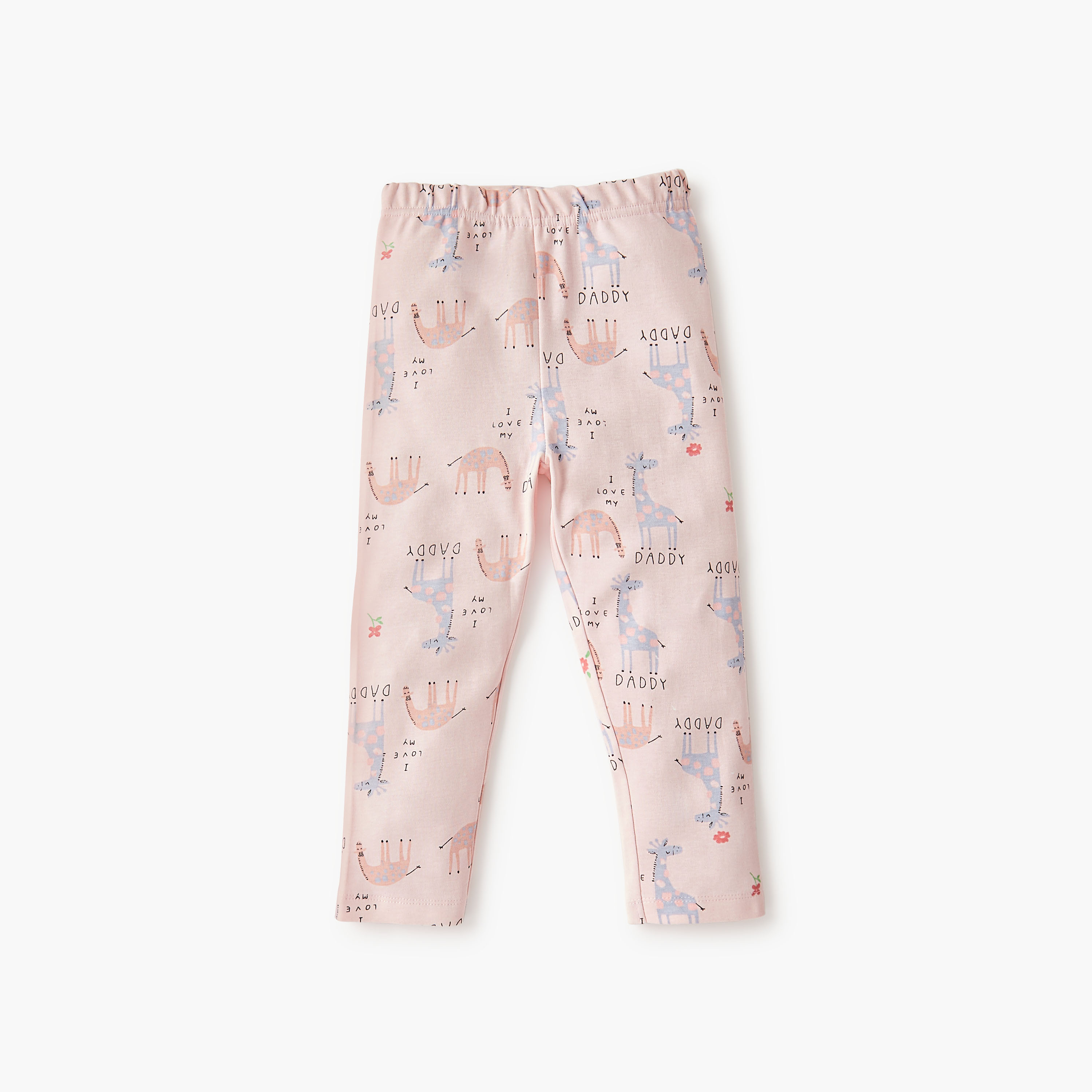 Juniors Bunny Print T-shirt and Pyjama Set-baby-girls-clothing-nightwear-pyjamasets-image-4