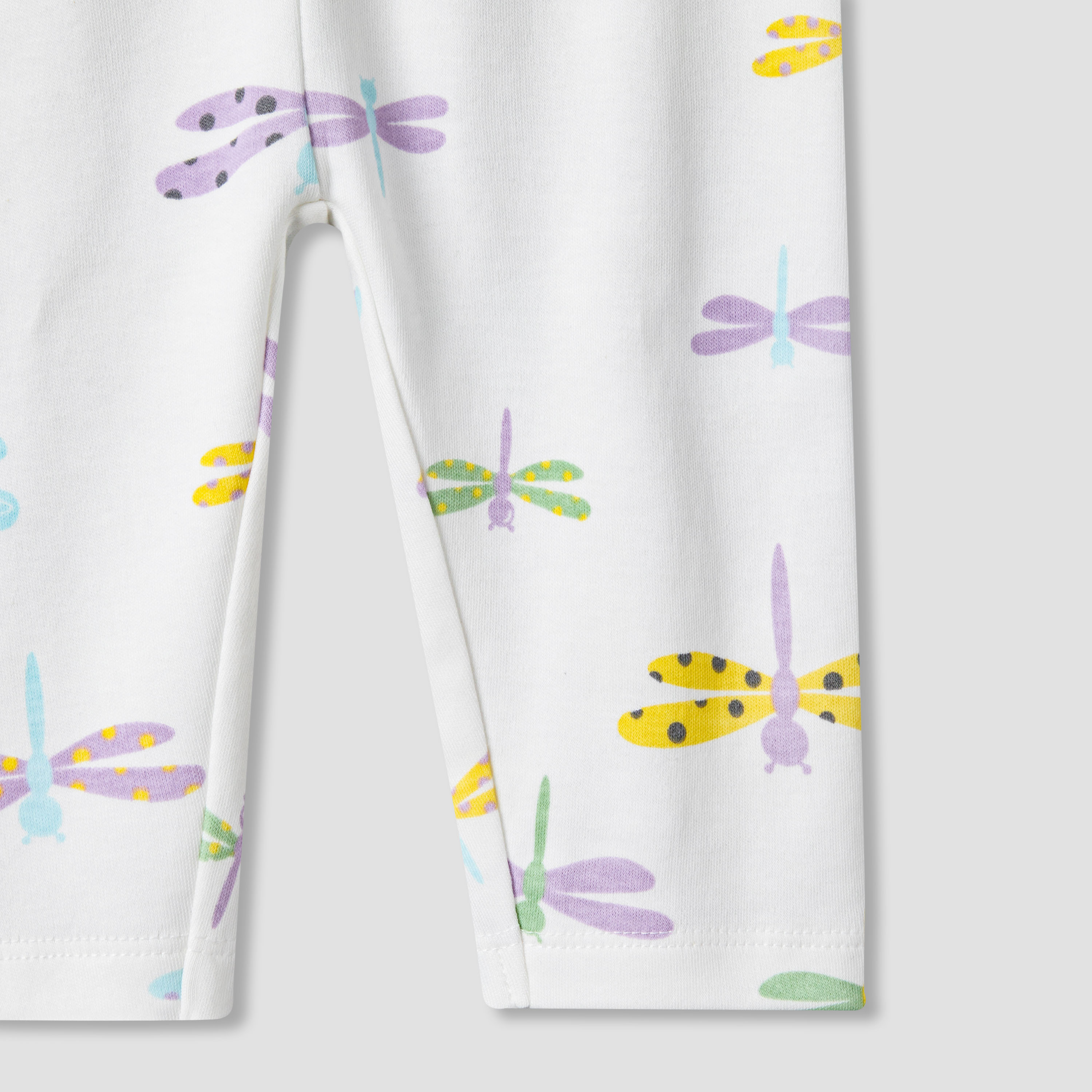 Juniors Cotton Round Neck Long Sleeve Pyjama Set with Dragonfly Print-baby-girls-clothing-nightwear-pyjamasets-image-8