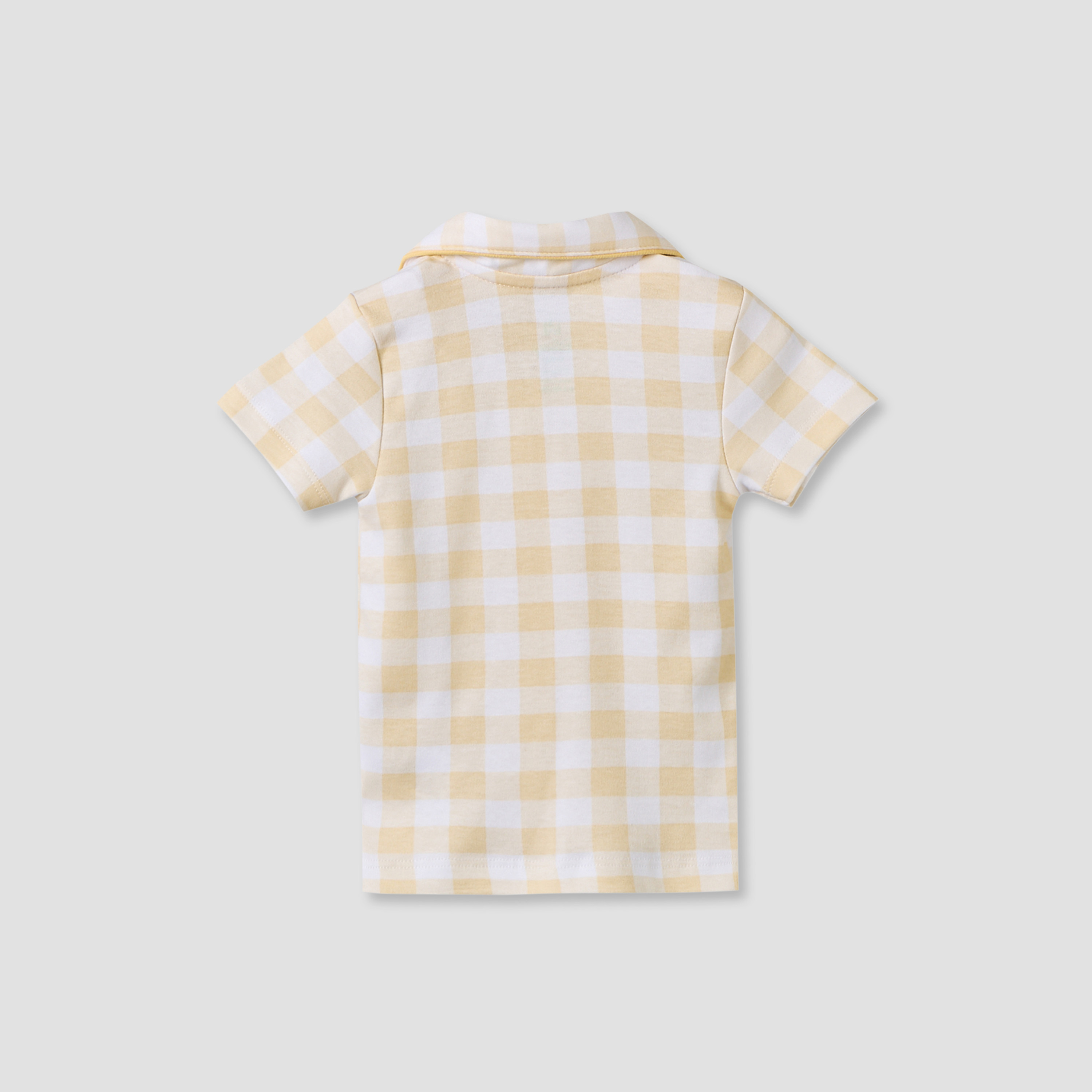Disney Collared Short Sleeves Shirt and Shorts Set with Simba Print-baby-boys-clothing-setsandcoords-image-5