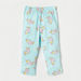 Juniors Unicorn Print Long Sleeves T-shirt and Pyjama Set-Pyjama Sets-thumbnailMobile-2