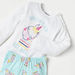 Juniors Unicorn Print Long Sleeves T-shirt and Pyjama Set-Pyjama Sets-thumbnailMobile-3