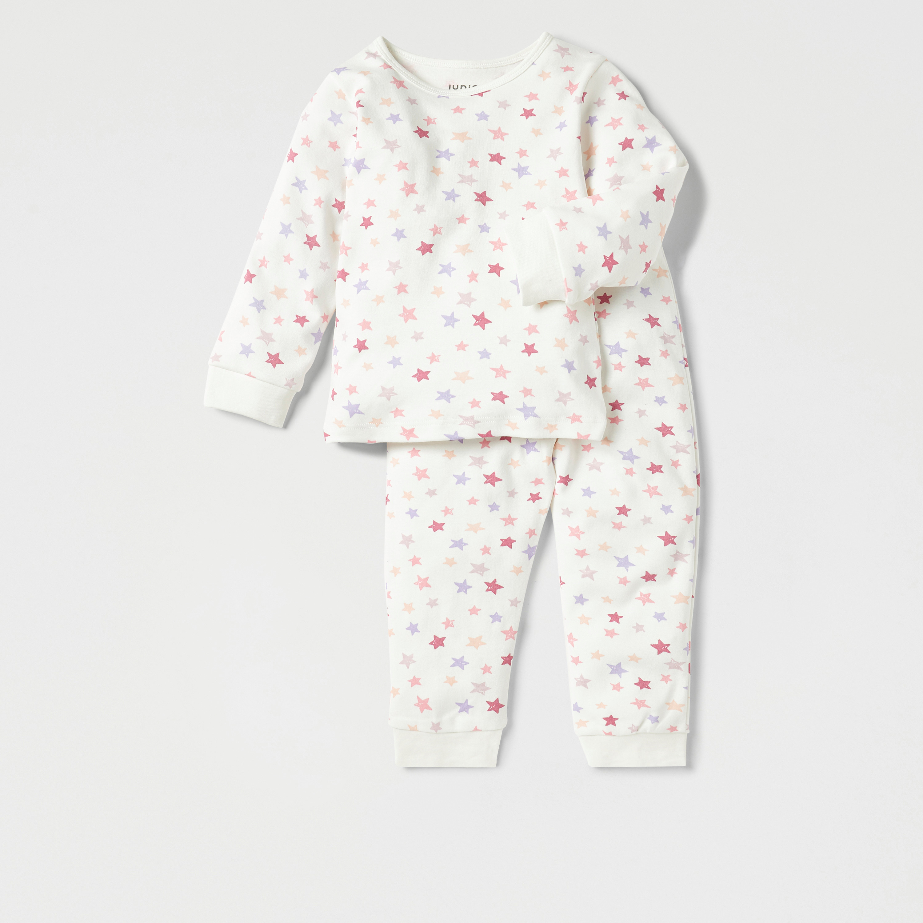 Juniors All-Over Print T-shirt and Pyjama - Set of 3-baby-girls-clothing-nightwear-pyjamasets-image-4
