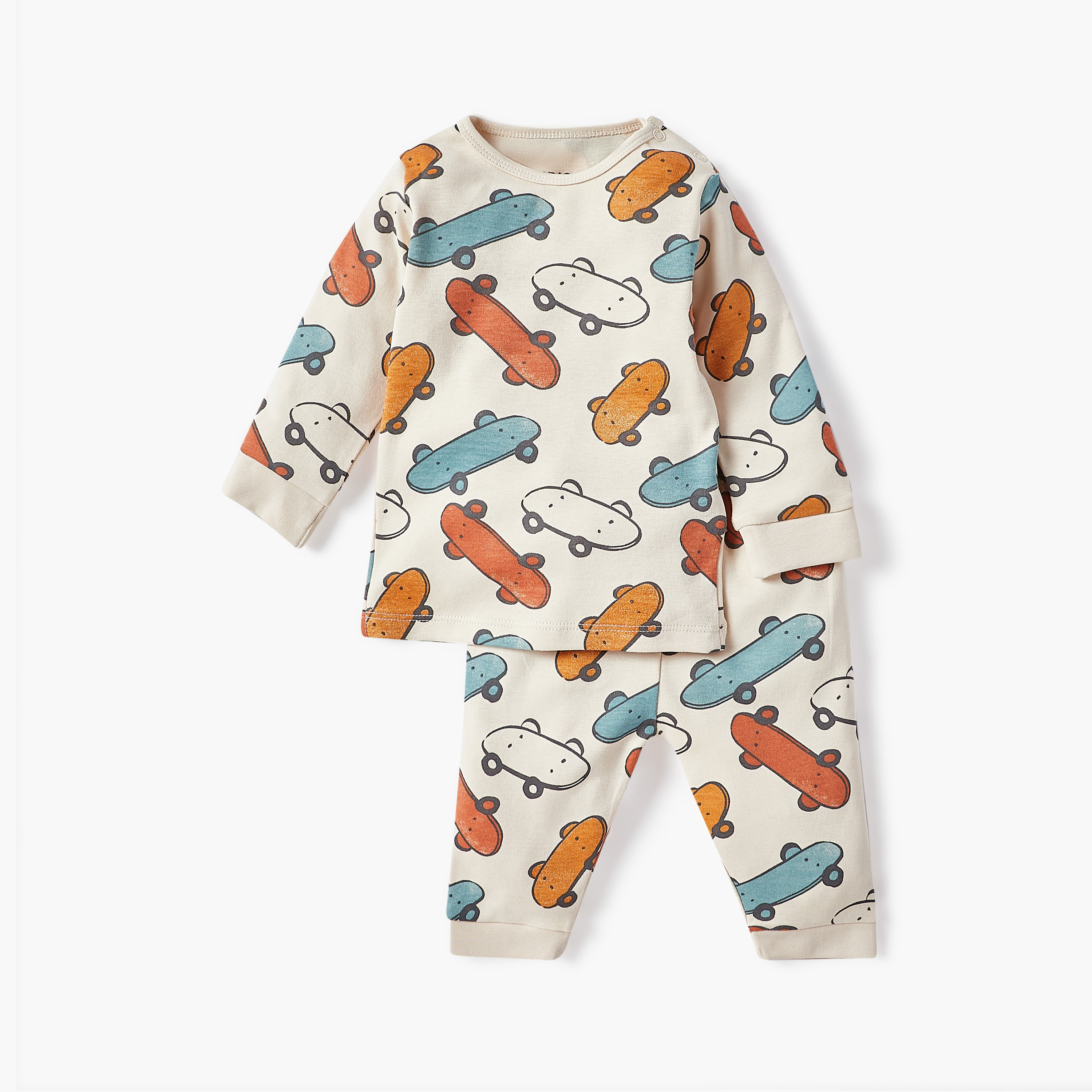 بنطلون بيجاما وتيشيرت بطبعات جيمر من جونيورز - مجموعة من 3 أطقم-baby-boys-clothing-nightwear-pyjamasets-image-4