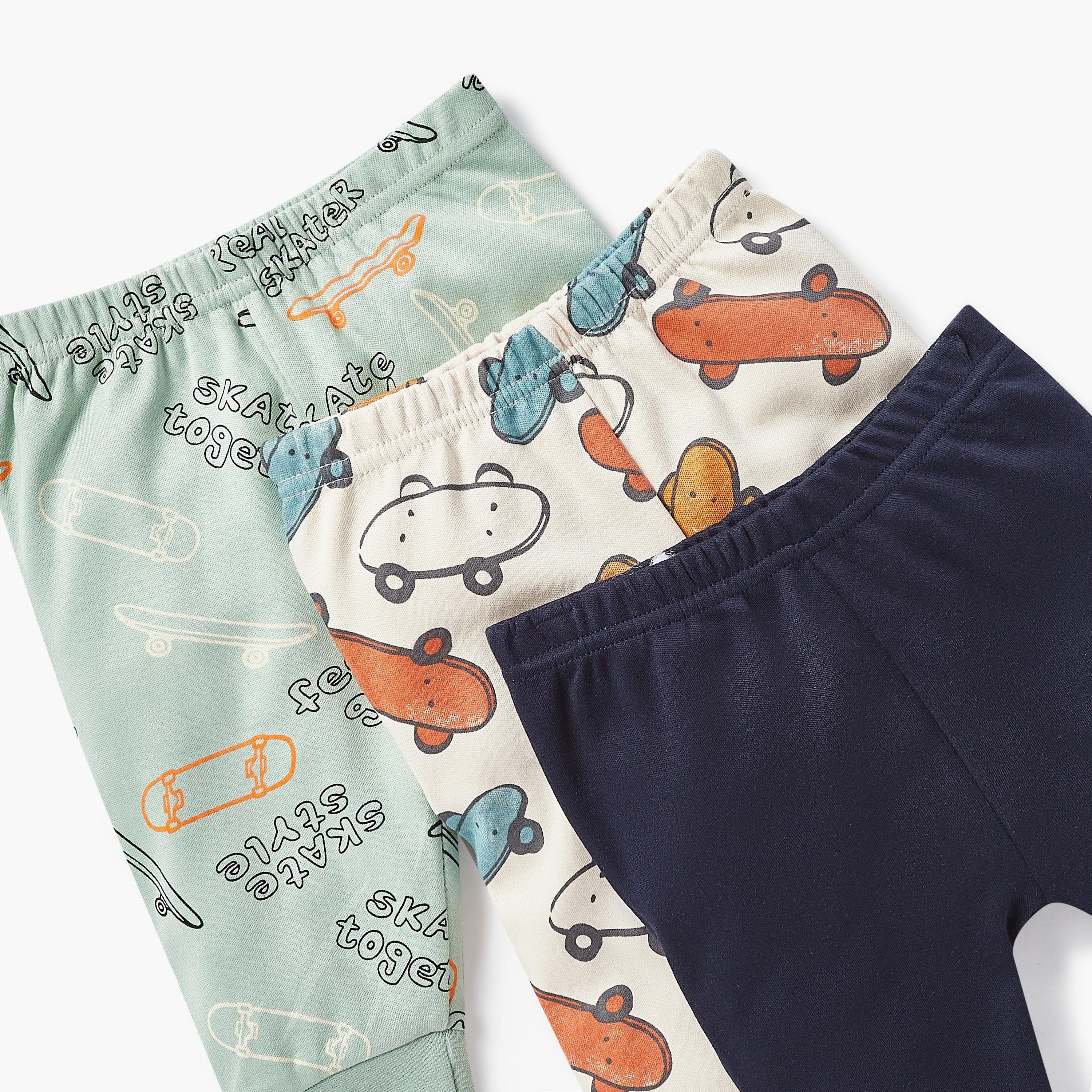 بنطلون بيجاما وتيشيرت بطبعات جيمر من جونيورز - مجموعة من 3 أطقم-baby-boys-clothing-nightwear-pyjamasets-image-6