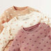 Juniors Cat Print Long Sleeves Top and Pyjamas - Set of 3-Pyjama Sets-thumbnail-1