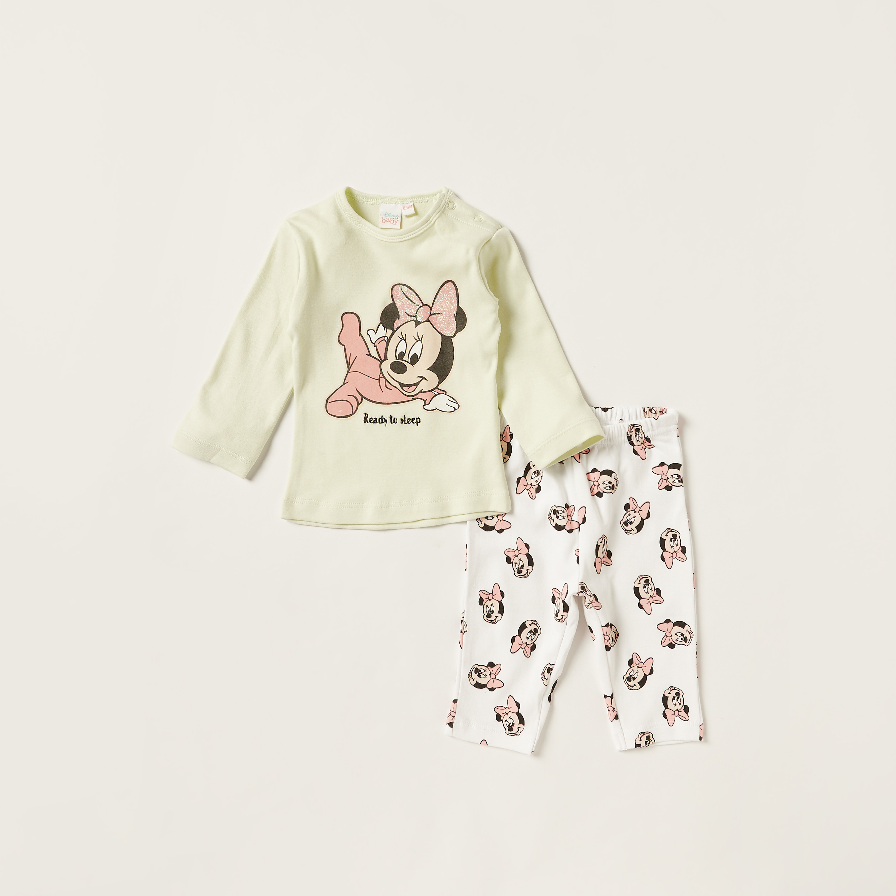 Pyjama minnie bébé hot sale