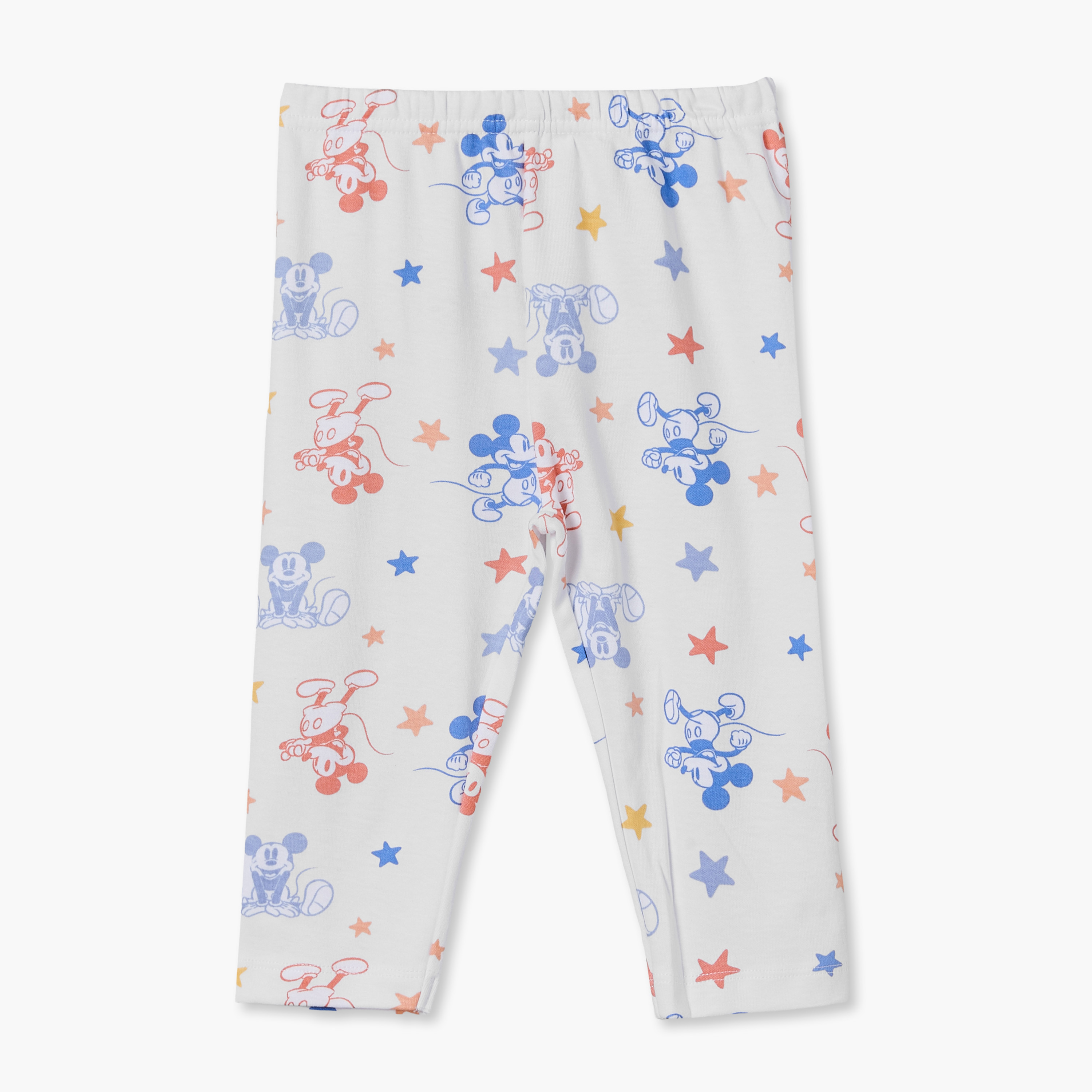 طقم بيجاما قطن بياقة عادية وأكمام طويلة وطبعات من ديزني-baby-boys-clothing-nightwear-pyjamasets-image-4
