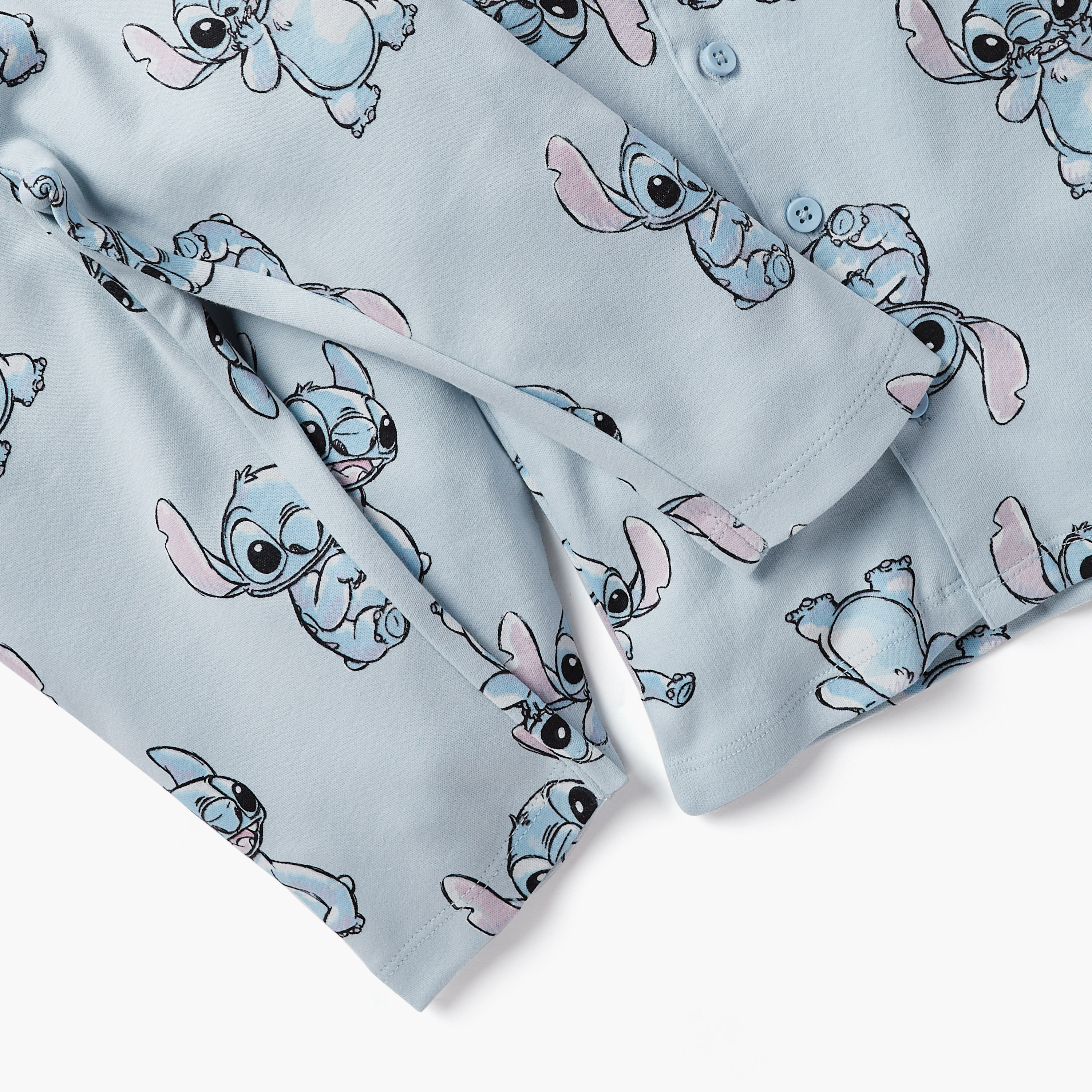 طقم قميص وبنطلون بيجاما بطبعات ستيتش من ديزني-baby-boys-clothing-nightwear-pyjamasets-image-5
