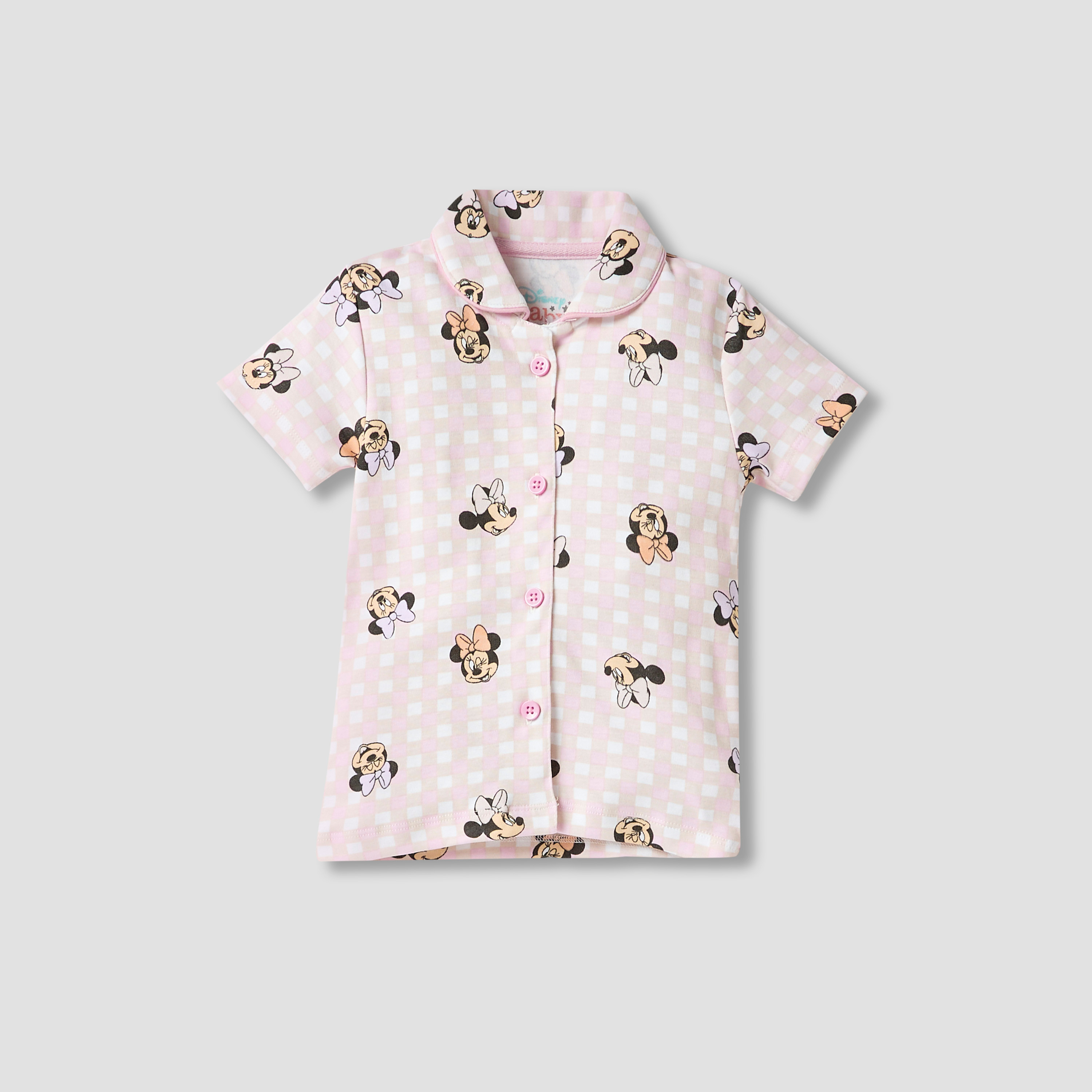 Disney Mickey Mouse Print T-shirt and Shorts Set-baby-boys-clothing-setsandcoords-image-2