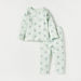 Juniors All-Over Print Long Sleeves T-shirt and Pyjama Set-Pyjama Sets-thumbnail-0