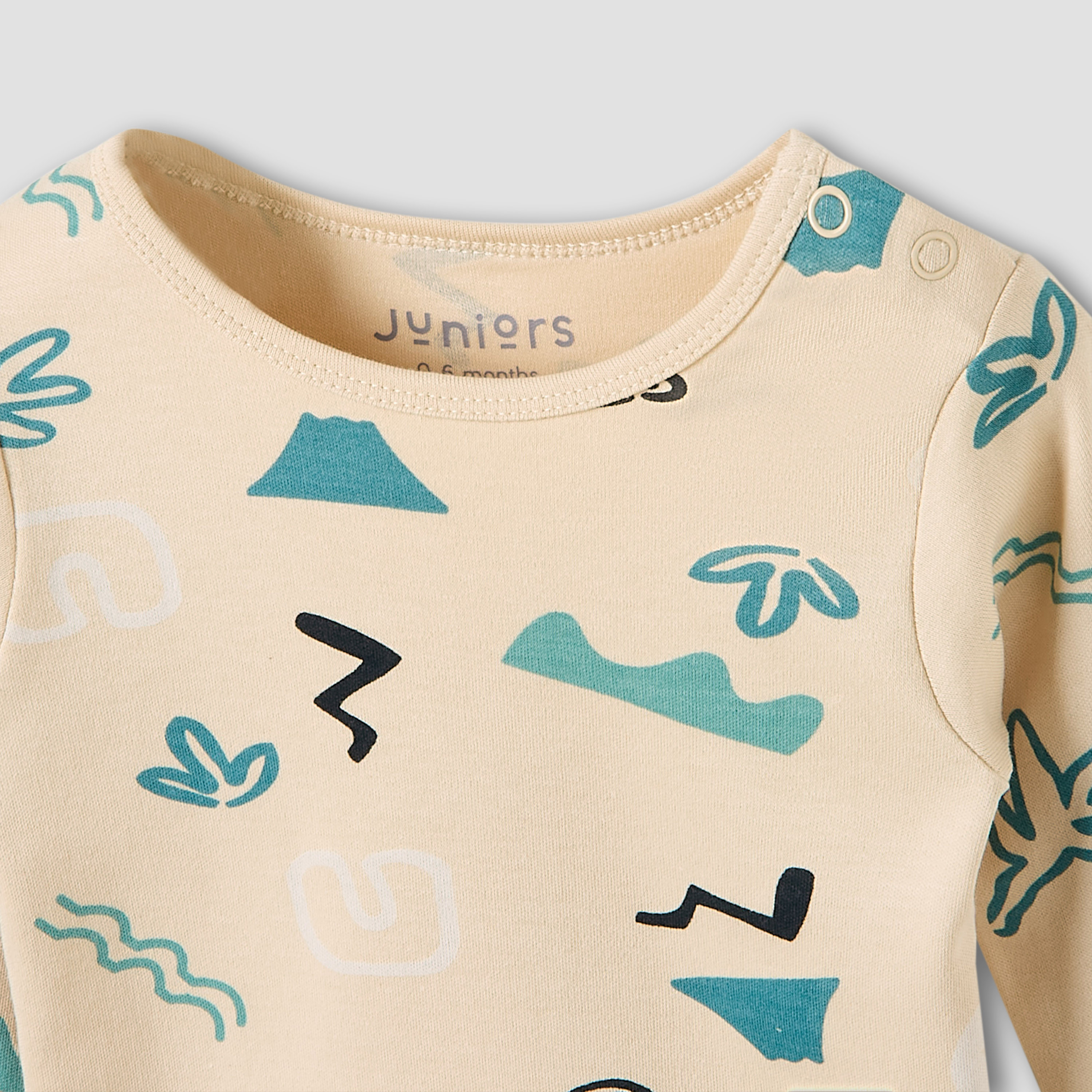 Juniors Pyjama Set with Graphic Print - Cotton - Long Sleeves-baby-boys-clothing-nightwear-pyjamasets-image-5