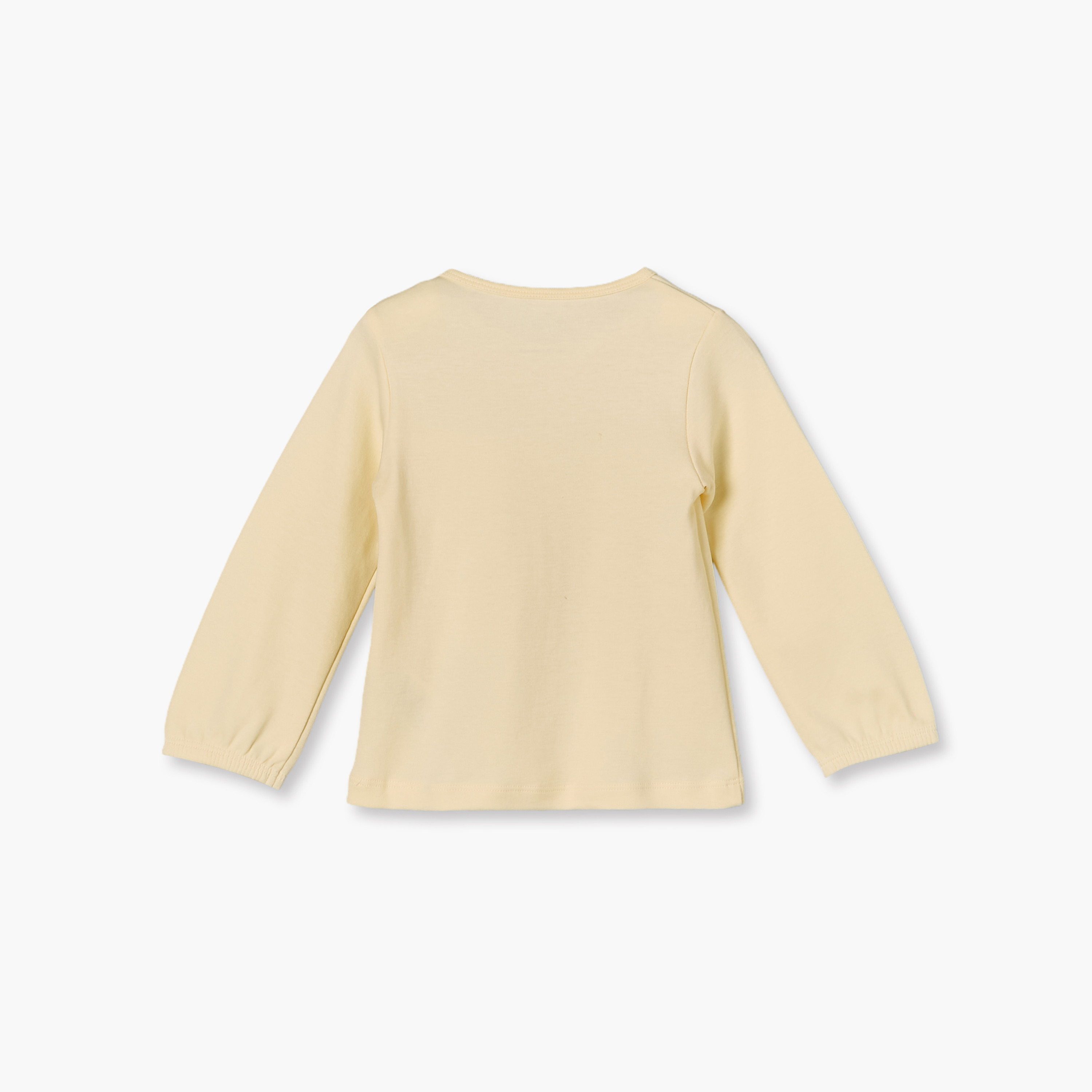 طقم بيجاما قطن بياقة ضيقة وأكمام طويلة وطبعات زهرية من جونيورز - عبوة من قطعتين-baby-girls-clothing-nightwear-pyjamasets-image-6