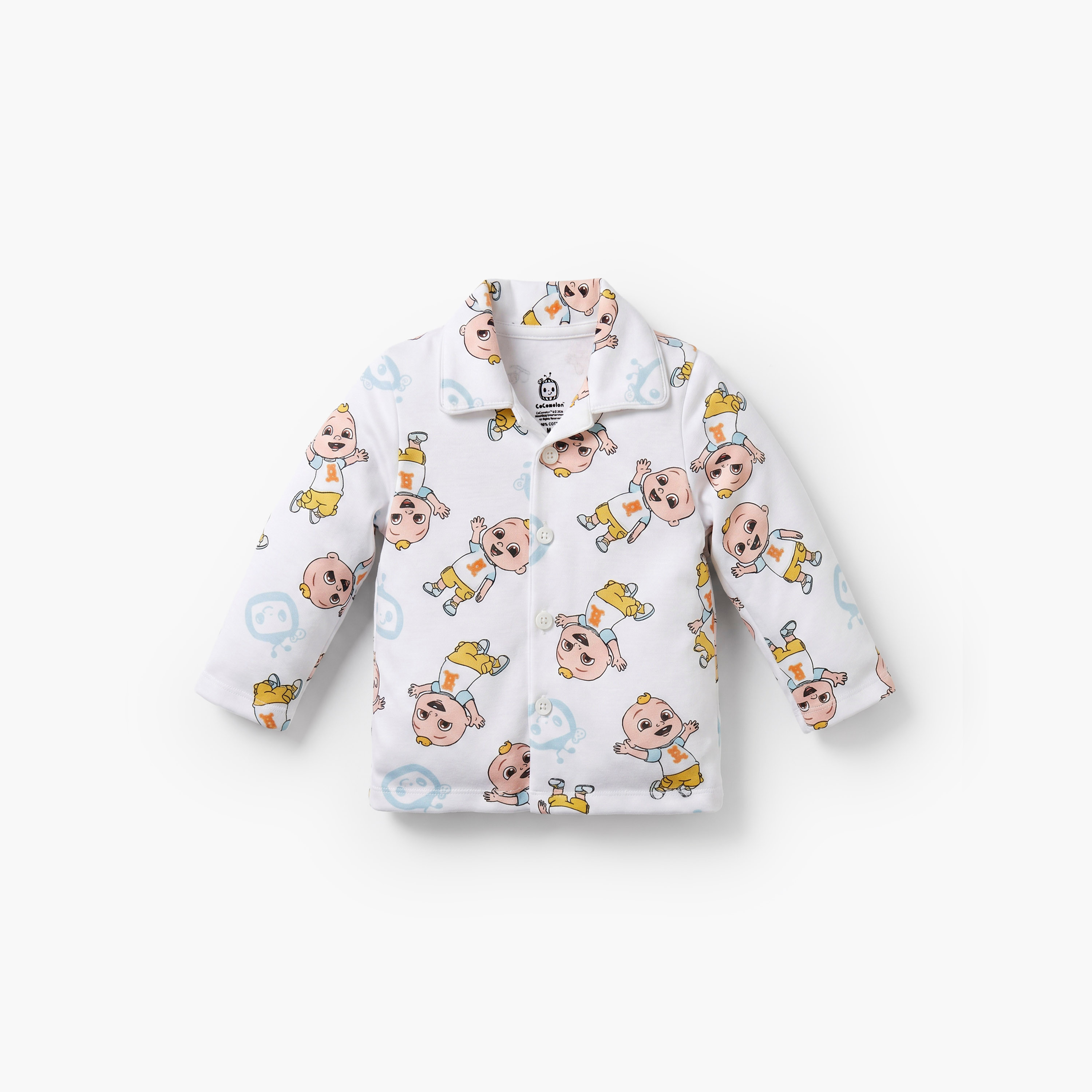 طقم بيجاما قطن بياقة عادية وأكمام وطبعات من ديزني-baby-boys-clothing-nightwear-pyjamasets-image-3