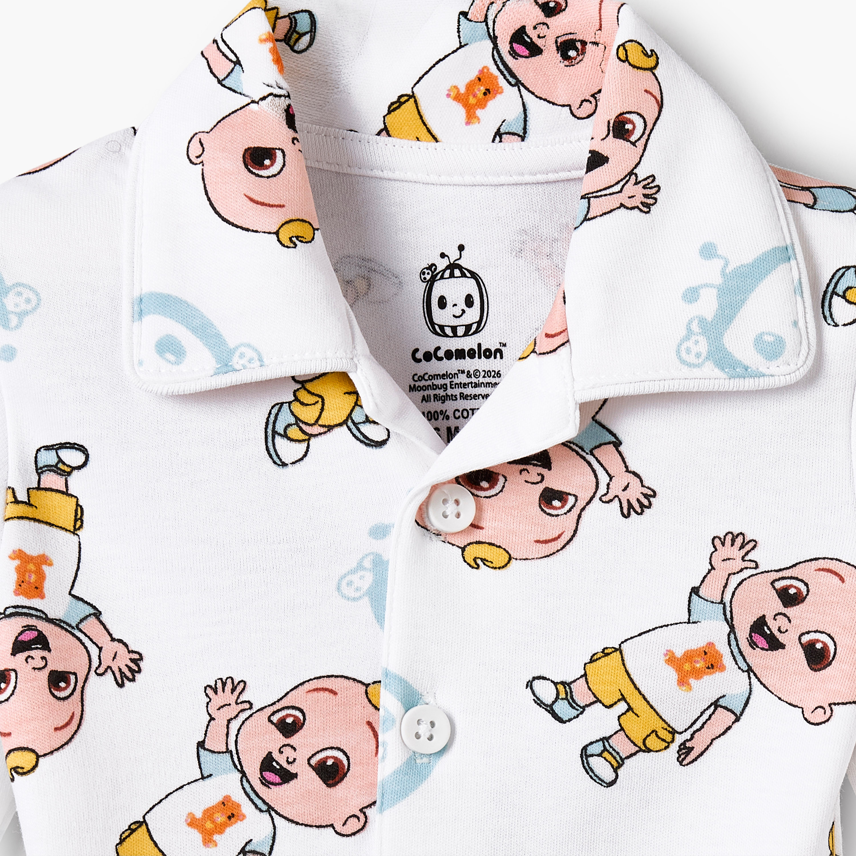 طقم بيجاما قطن بياقة عادية وأكمام وطبعات من ديزني-baby-boys-clothing-nightwear-pyjamasets-image-5