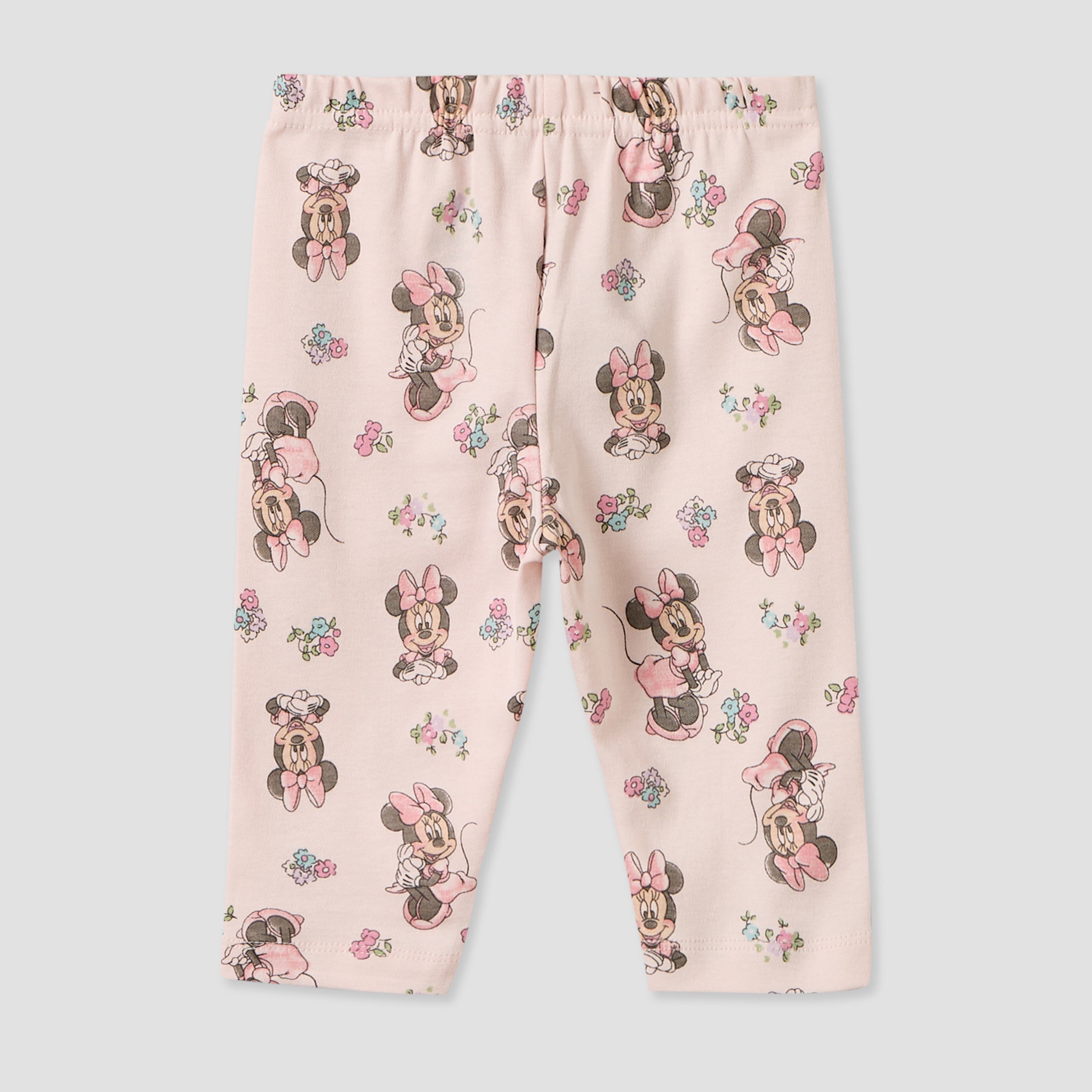 Disney Cotton Collared Long Sleeves Pyjama Set with Minnie Mouse Print-baby-girls-clothing-nightwear-pyjamasets-image-6