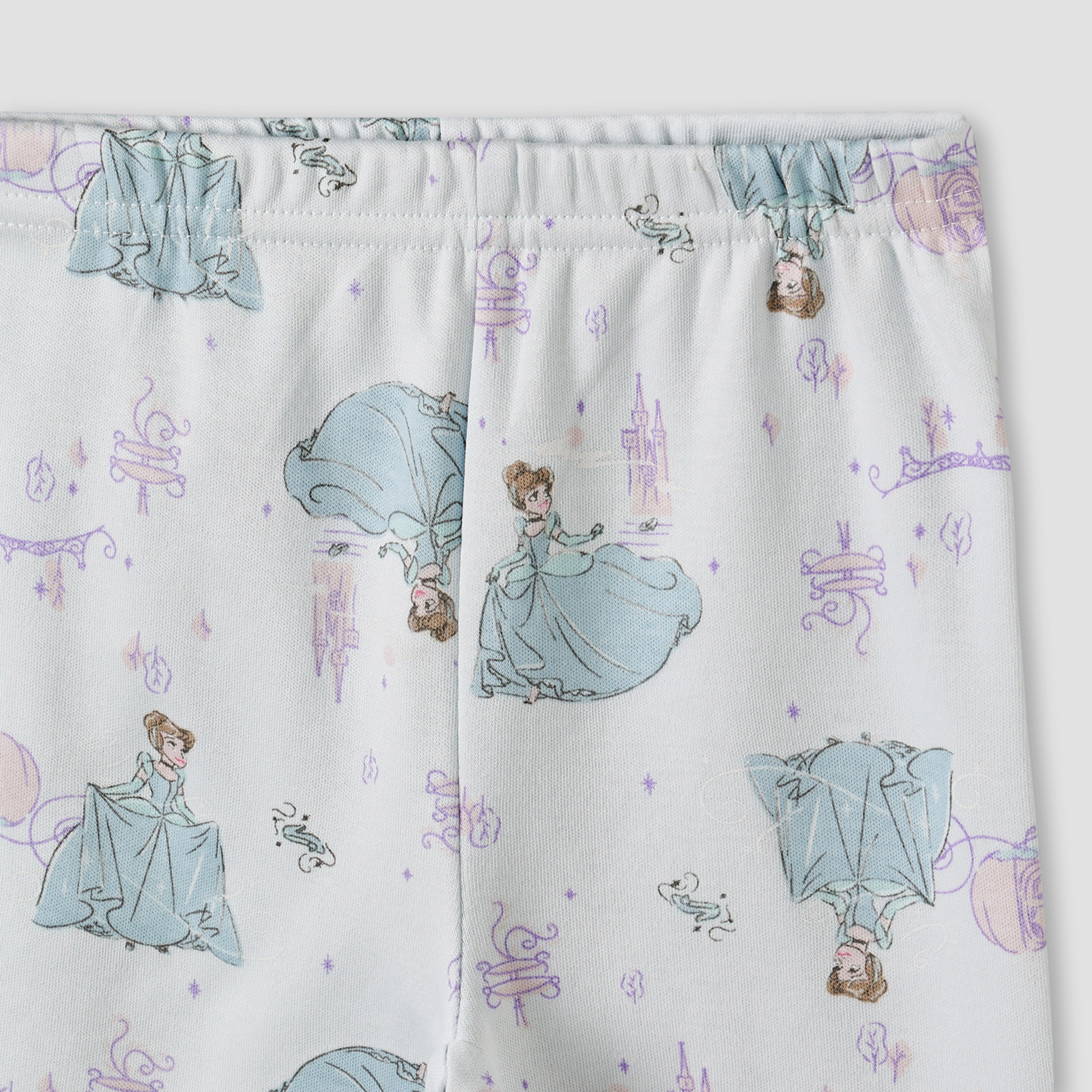 Disney Cotton Collared Long Sleeves Pyjama Set with Cinderella Print-promo_babyshop_Buy3for8.9_KWT030926-image-8