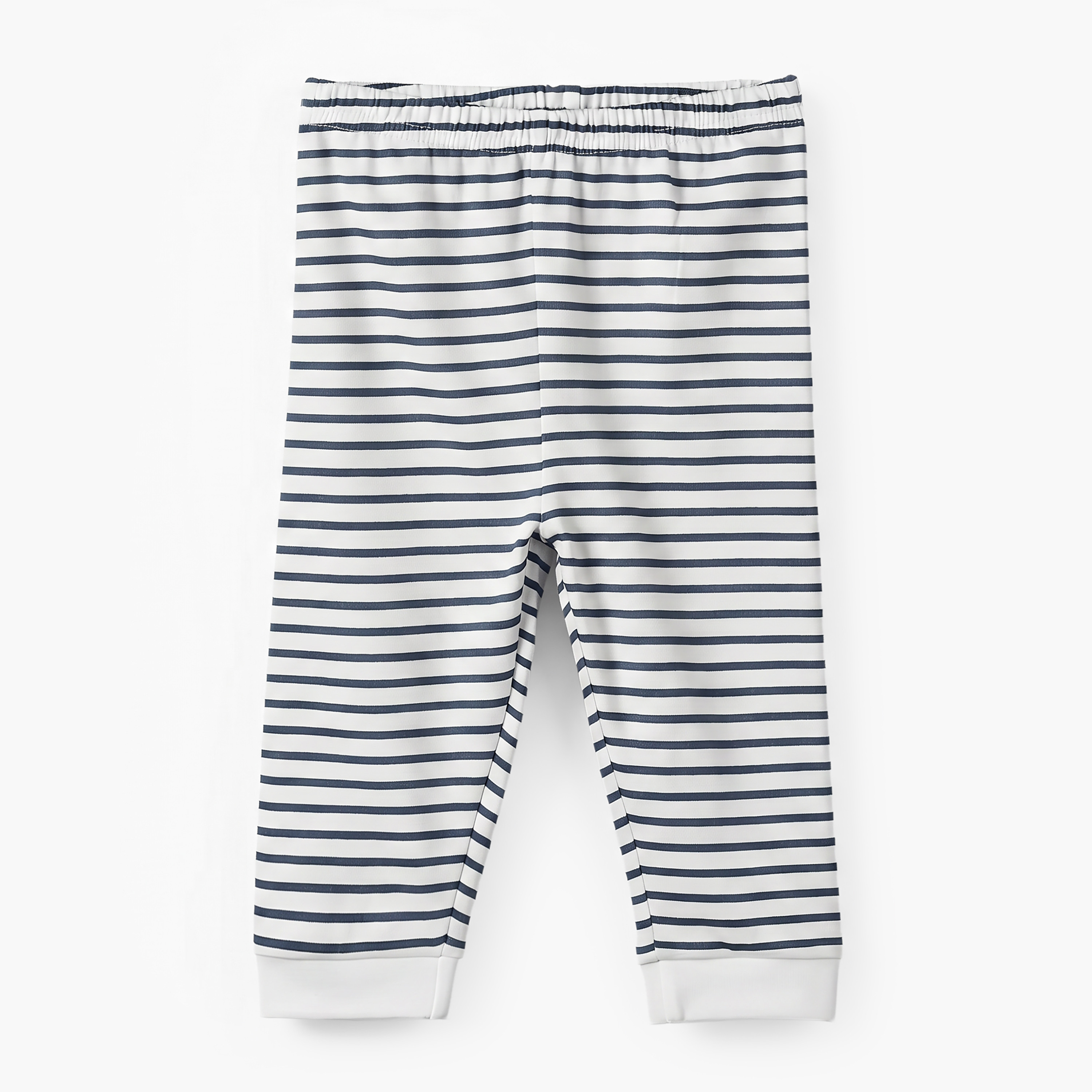 Pack of 3 Juniors Crew Neck Long Sleeves Pyjama Set with Nautical Print-baby-boys-clothing-nightwear-pyjamasets-image-8
