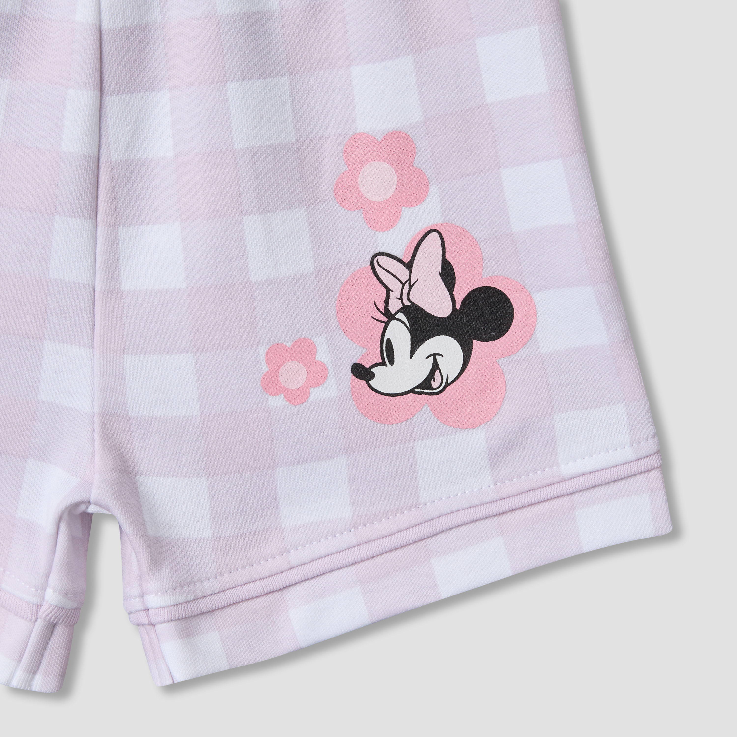Disney Peter Pan Collar Short Sleeves Shirt and Shorts Set with Minnie Mouse Print-baby-girls-clothing-setsandcoords-image-7
