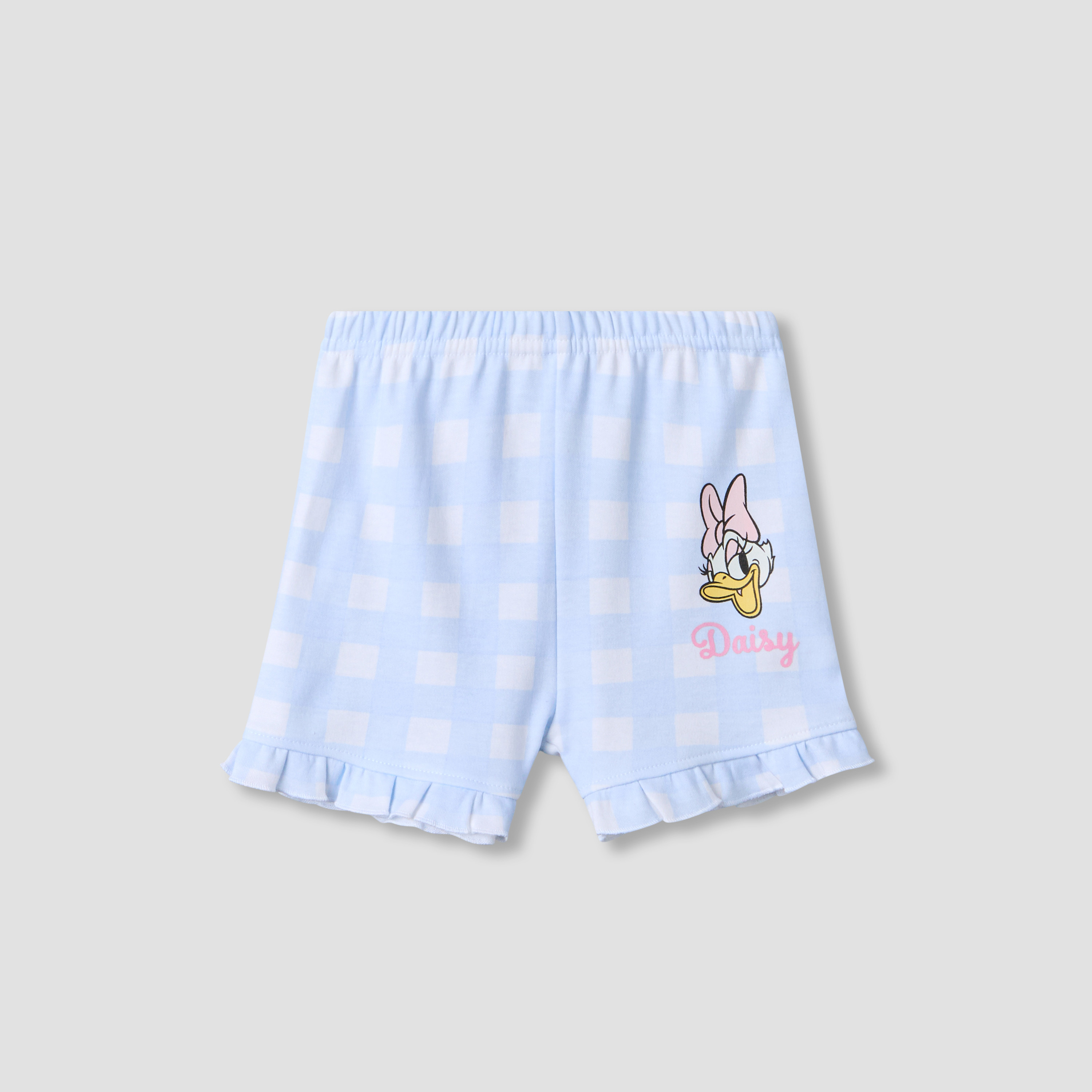 Disney Peter Pan Collar Short Sleeves Shirt and Shorts Set with Daisy Duck Print-baby-girls-clothing-setsandcoords-image-3