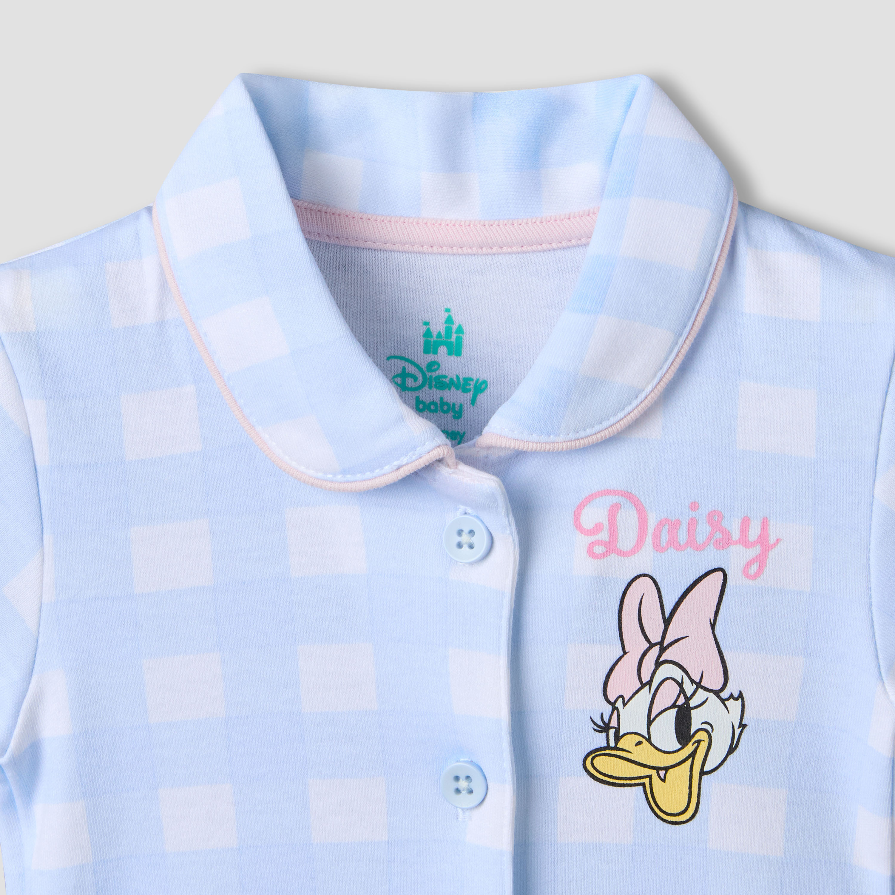 Disney Peter Pan Collar Short Sleeves Shirt and Shorts Set with Daisy Duck Print-baby-girls-clothing-setsandcoords-image-4