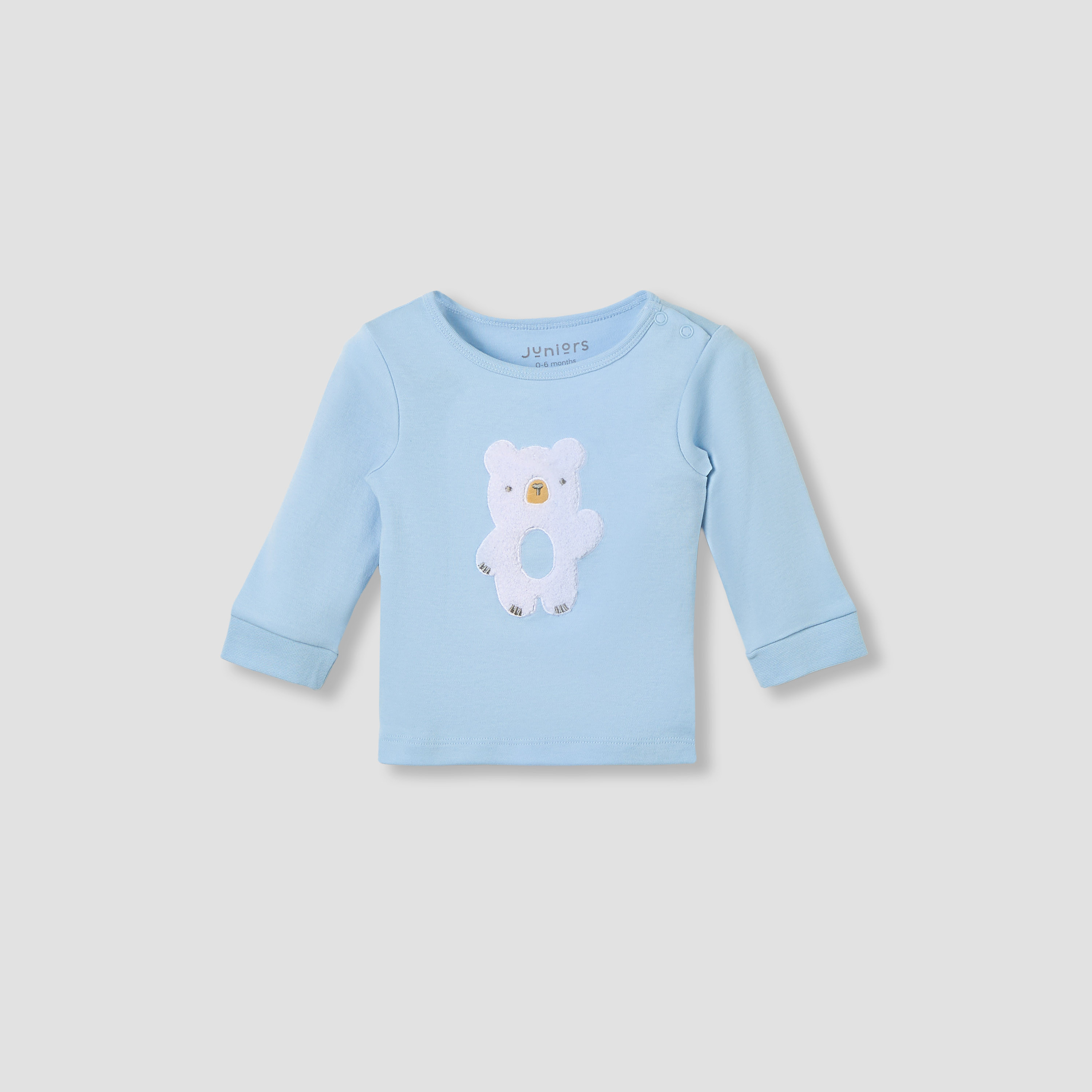 Juniors Pyjama Set with Assorted Prints - Cotton - Long Sleeves - Round Neck - Set of 3-baby-boys-clothing-nightwear-pyjamasets-image-2