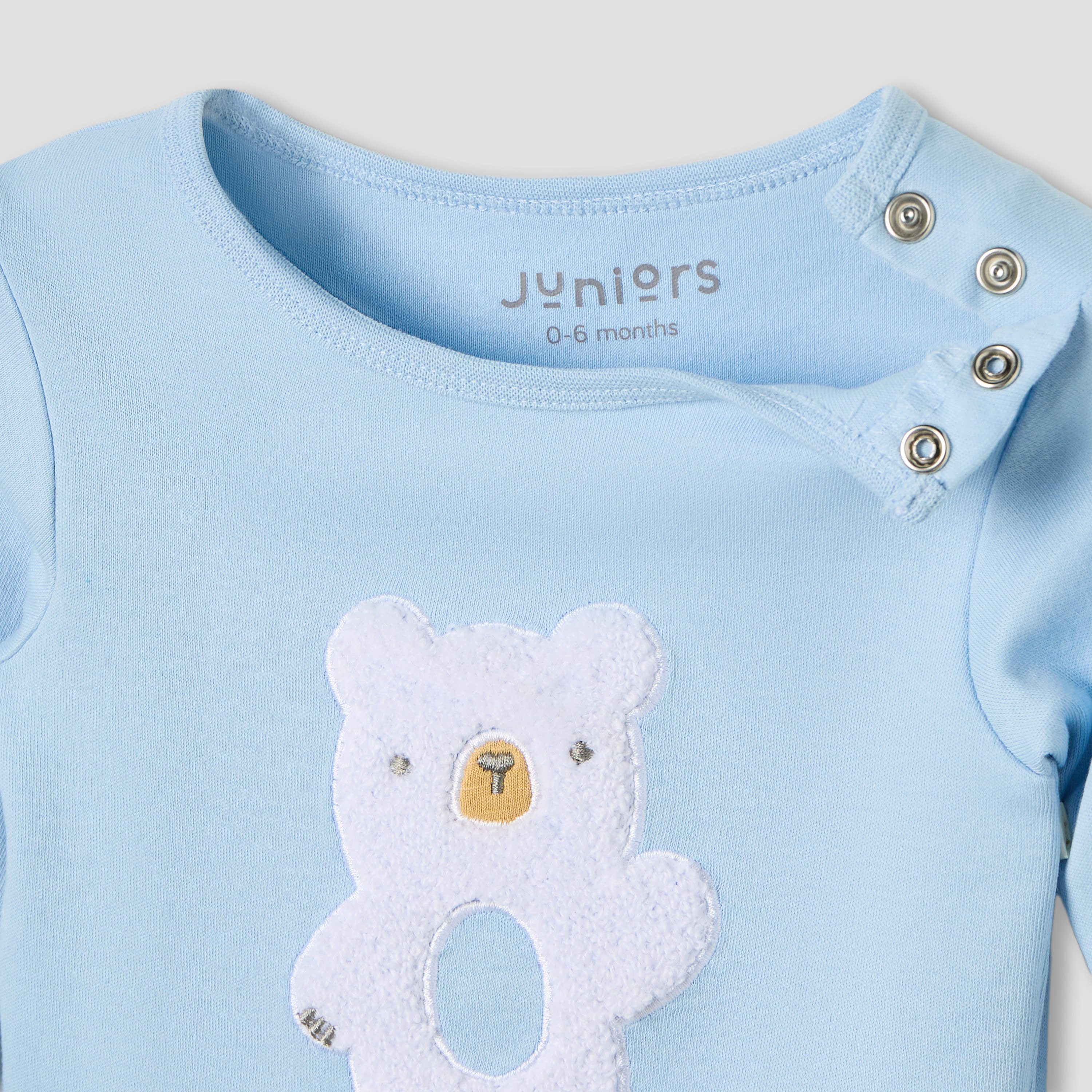 Juniors Pyjama Set with Assorted Prints - Cotton - Long Sleeves - Round Neck - Set of 3-baby-boys-clothing-nightwear-pyjamasets-image-9